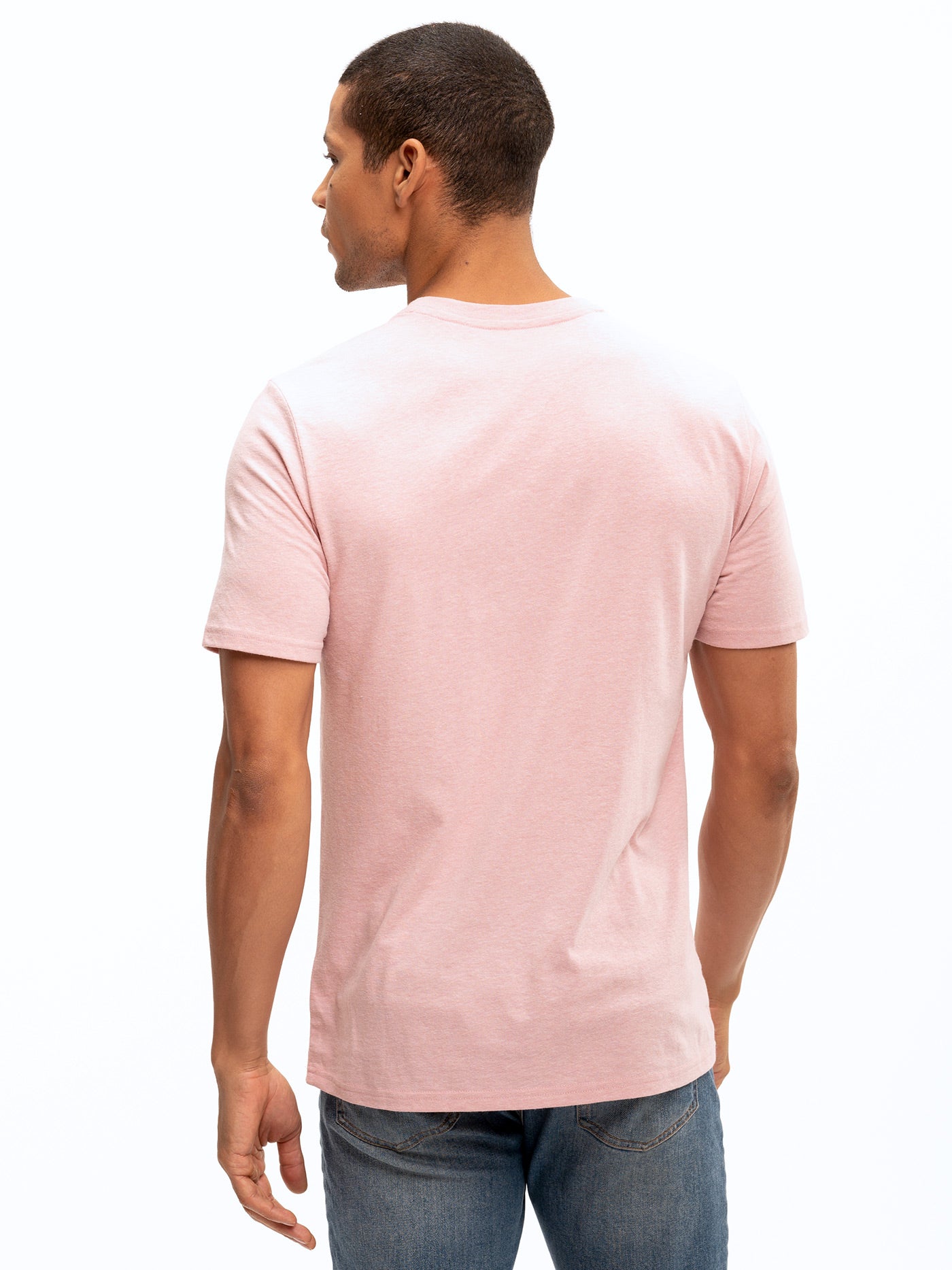 Men's Core Triblend Jersey Crew Neck Tee