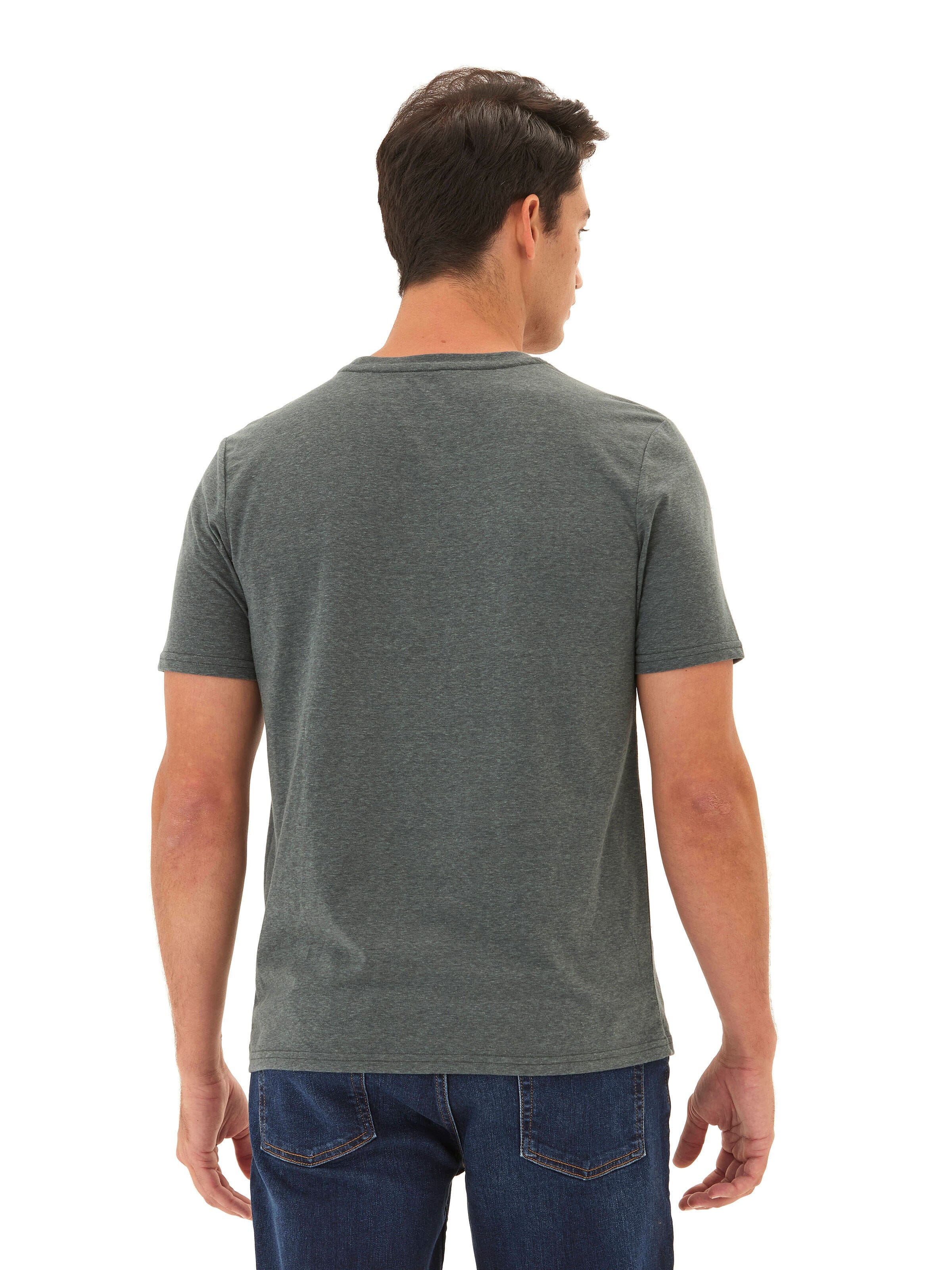 Men's Core Triblend Jersey Crew Neck Tee