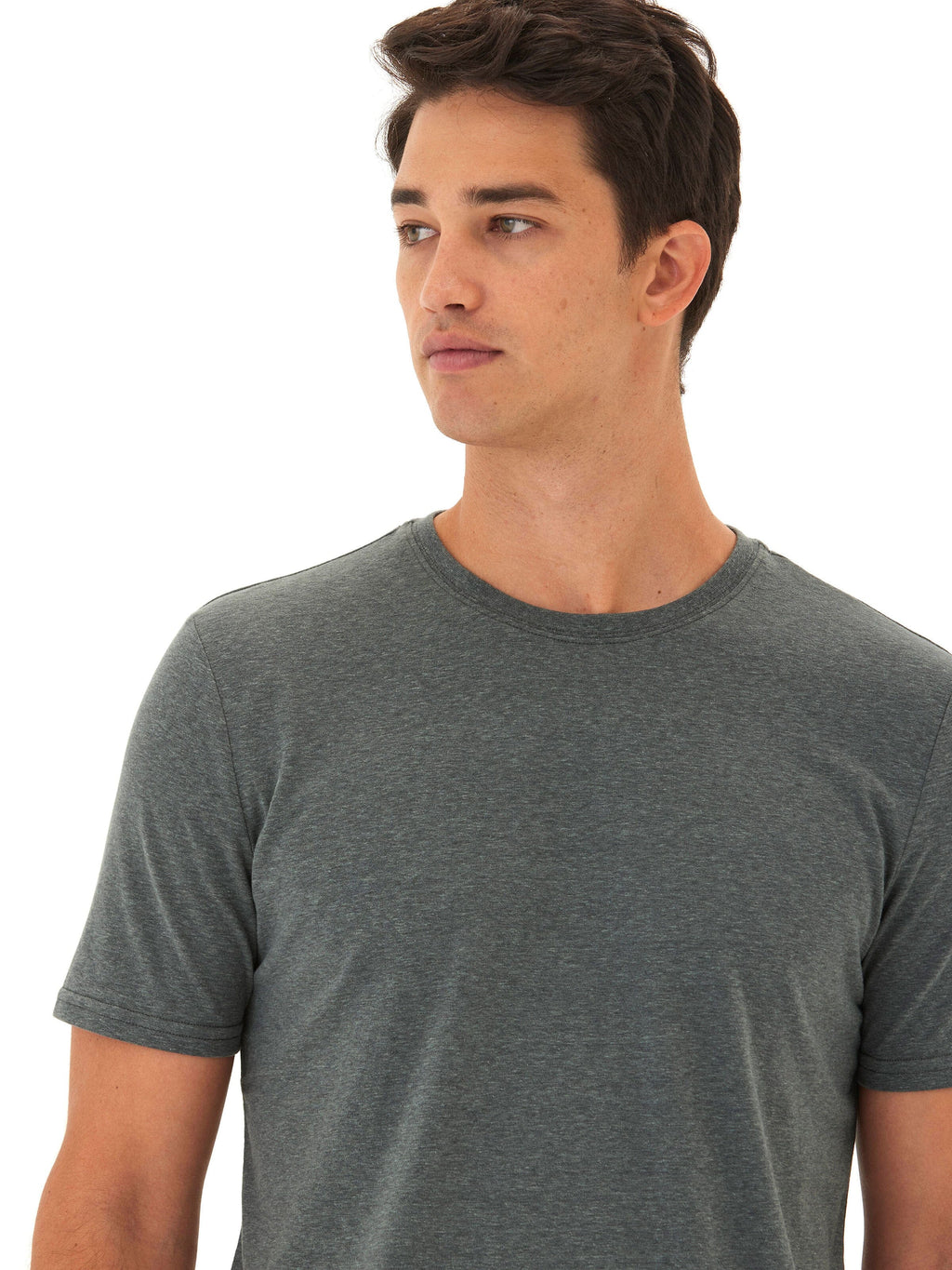 Men's Core Triblend Jersey Crew Neck Tee