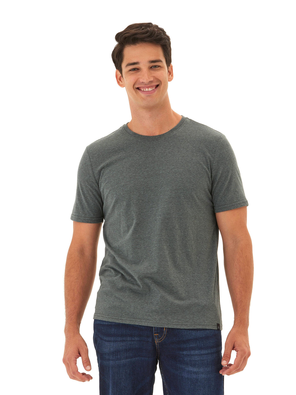 Men's Core Triblend Jersey Crew Neck Tee