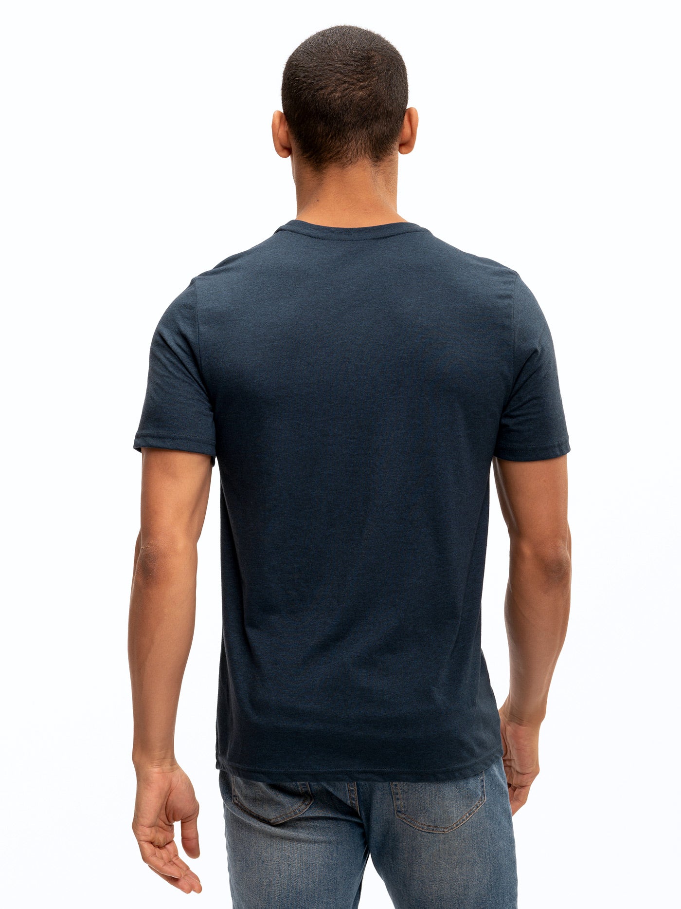 Men's Core Triblend Jersey Crew Neck T-Shirt