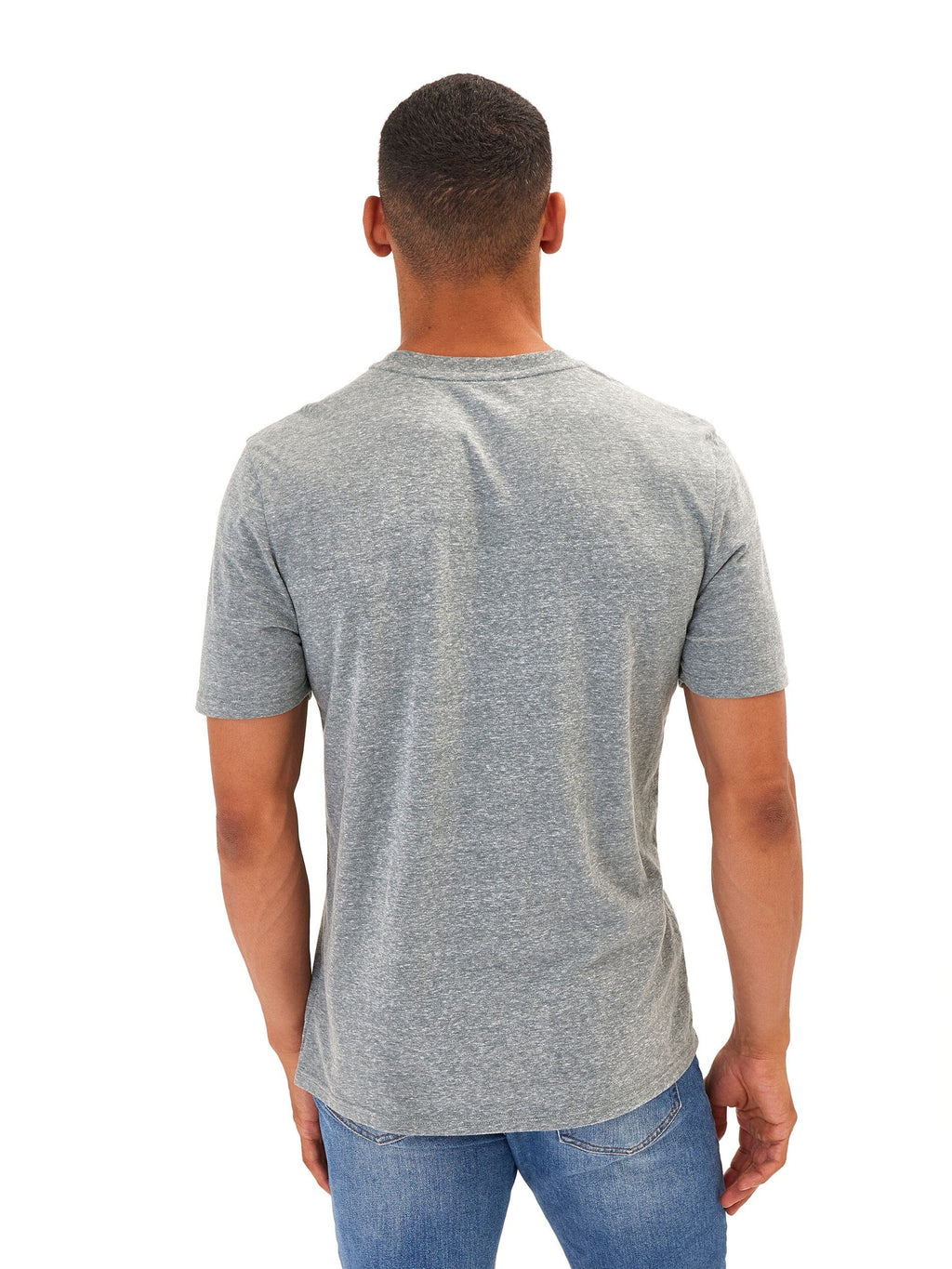 Men's Core Triblend Jersey Crew Neck Tee