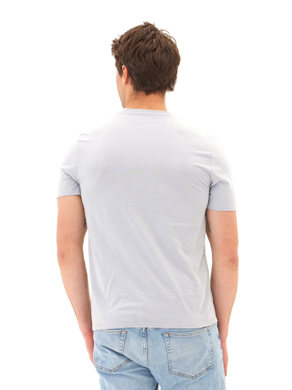 Men's Core Triblend Jersey Crew Neck Tee: Essential Everyday Fit