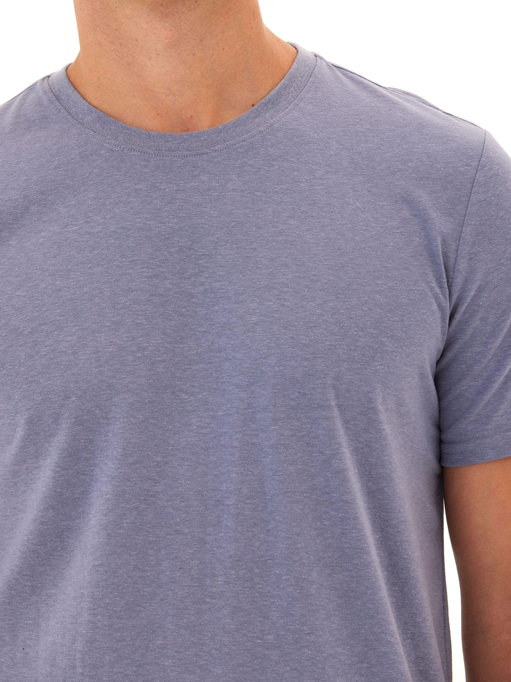 Men's Core Triblend Jersey Crew Neck Short Sleeve T-Shirt