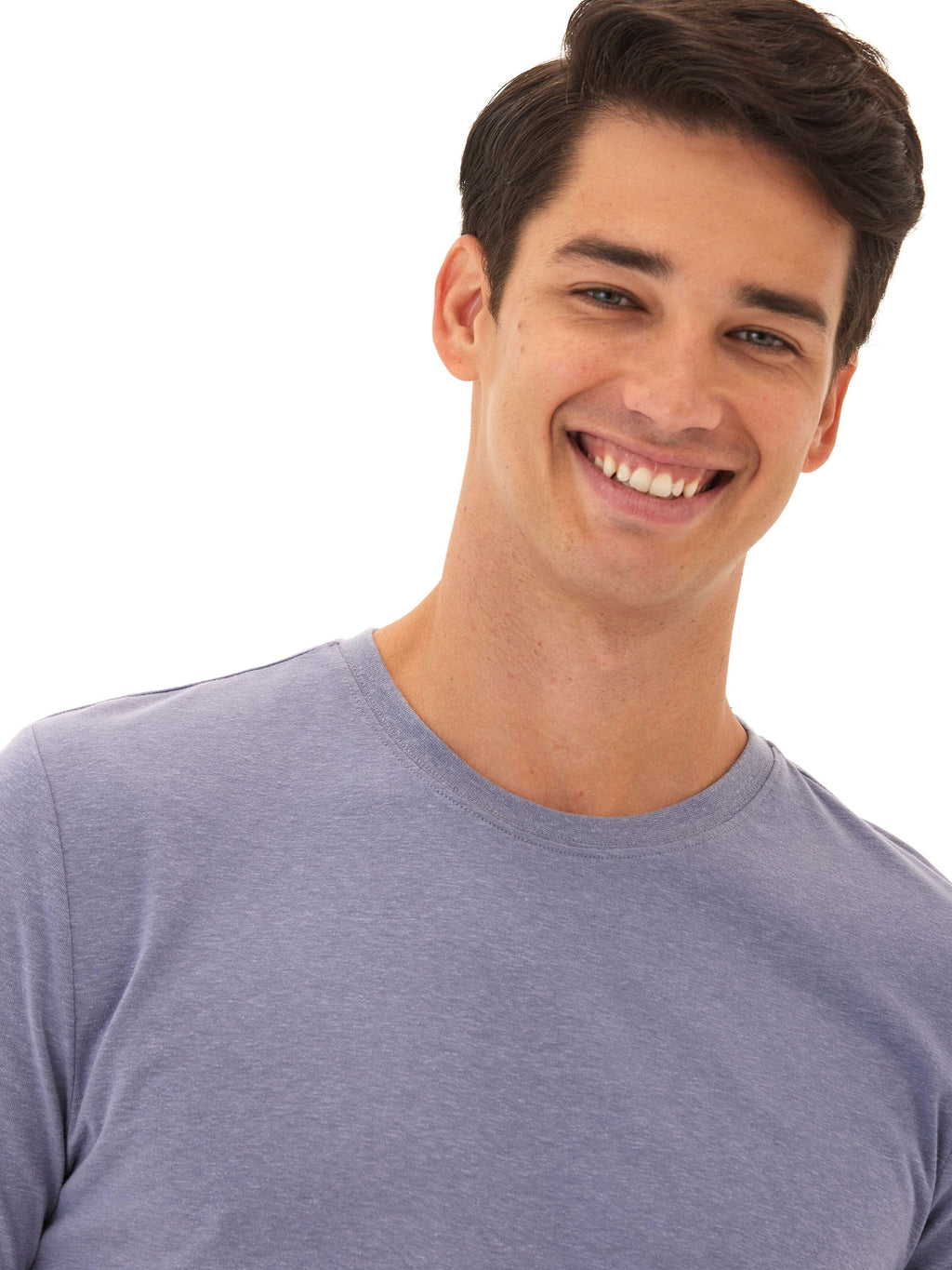 Men's Core Triblend Jersey Crew Neck Short Sleeve T-Shirt