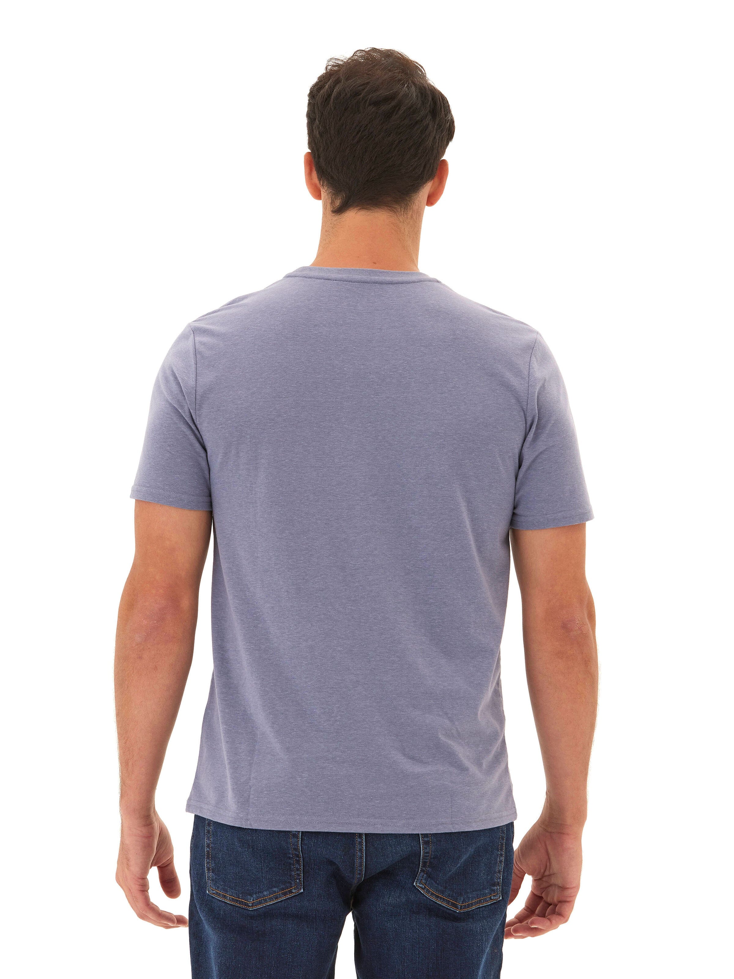 Men's Core Triblend Jersey Crew Neck Short Sleeve T-Shirt