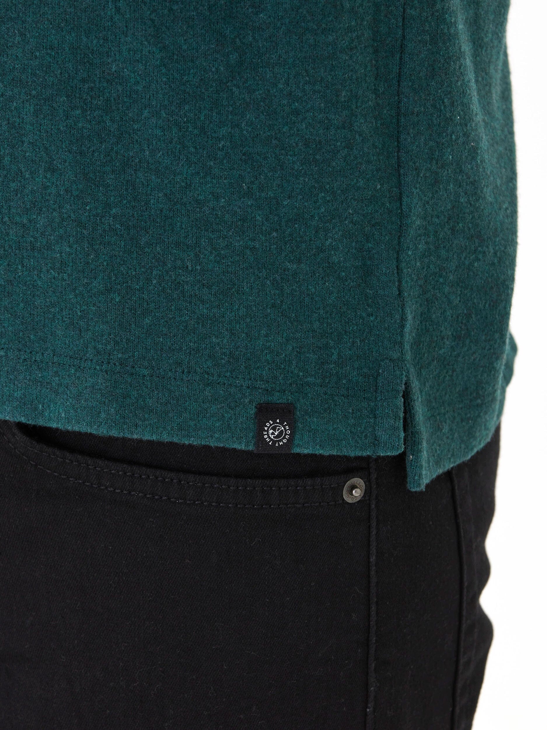 Henrique Sweater Knit Long Sleeve Polo