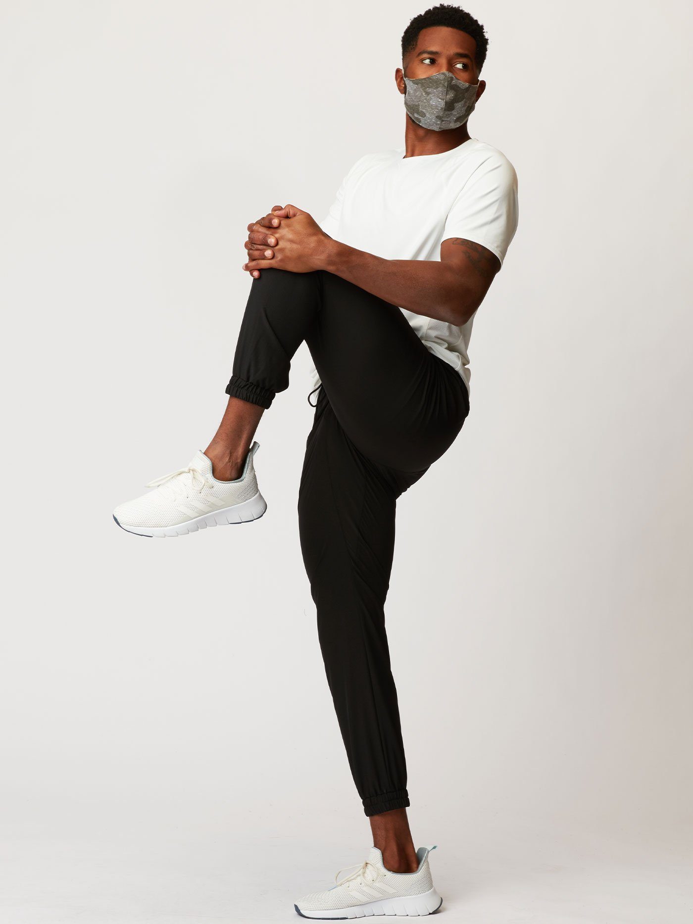 Men's Francis ReActive Woven Jogger in Black