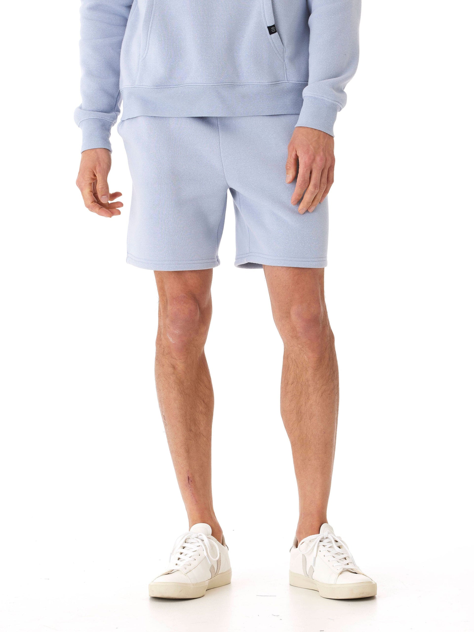 Men's Triblend Fleece Shorts - Soft Athletic Casual Lounge Shorts