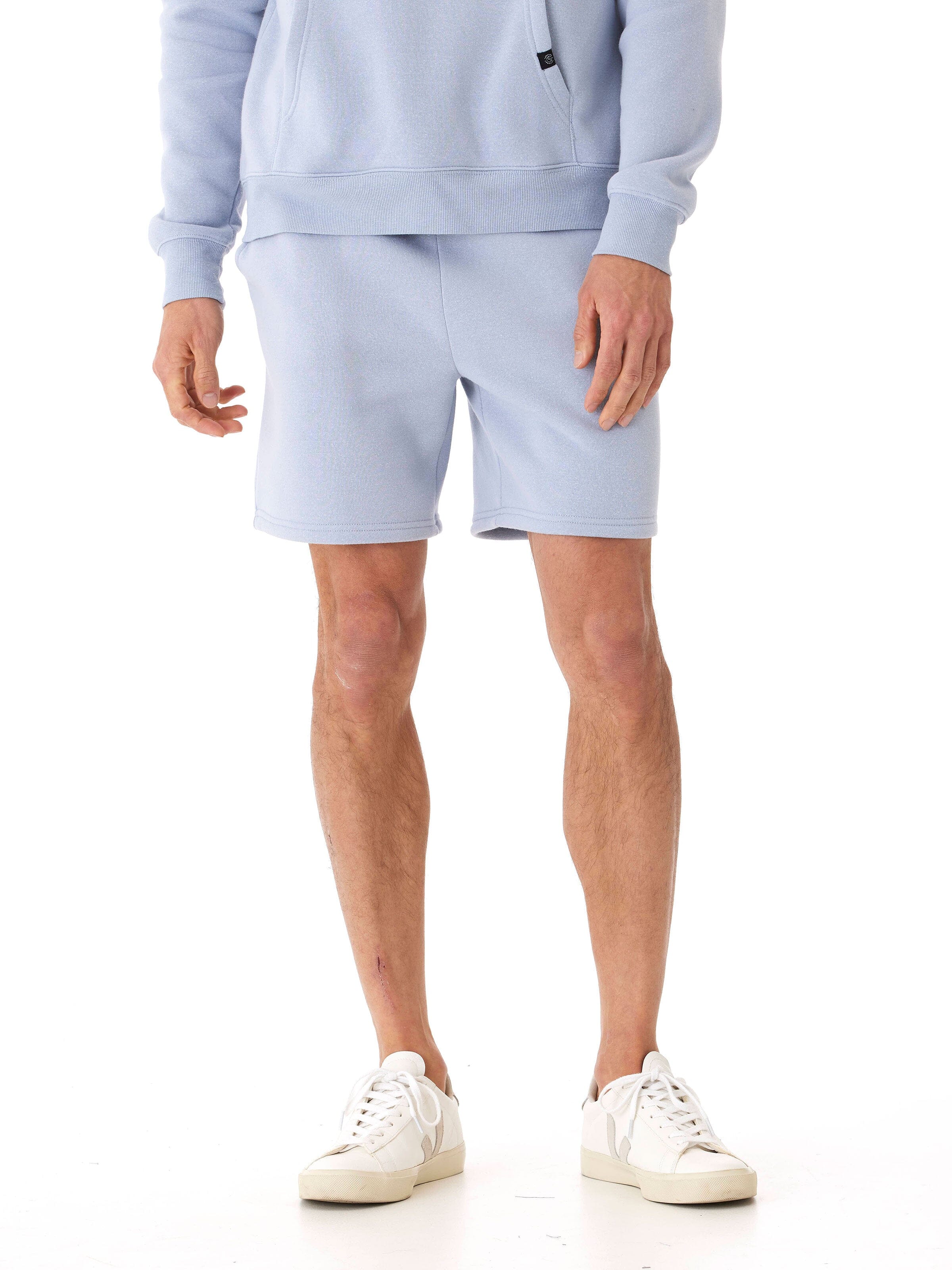 Men's Triblend Fleece Shorts - Soft Athletic Casual Lounge Shorts