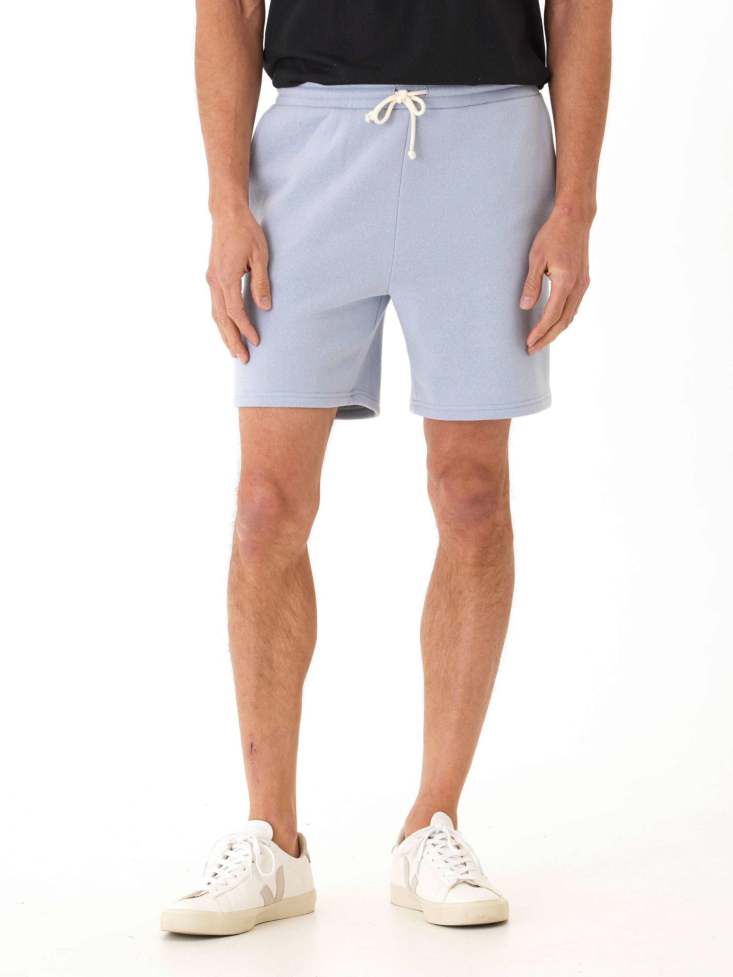Men's Triblend Fleece Shorts - Soft Athletic Casual Lounge Shorts