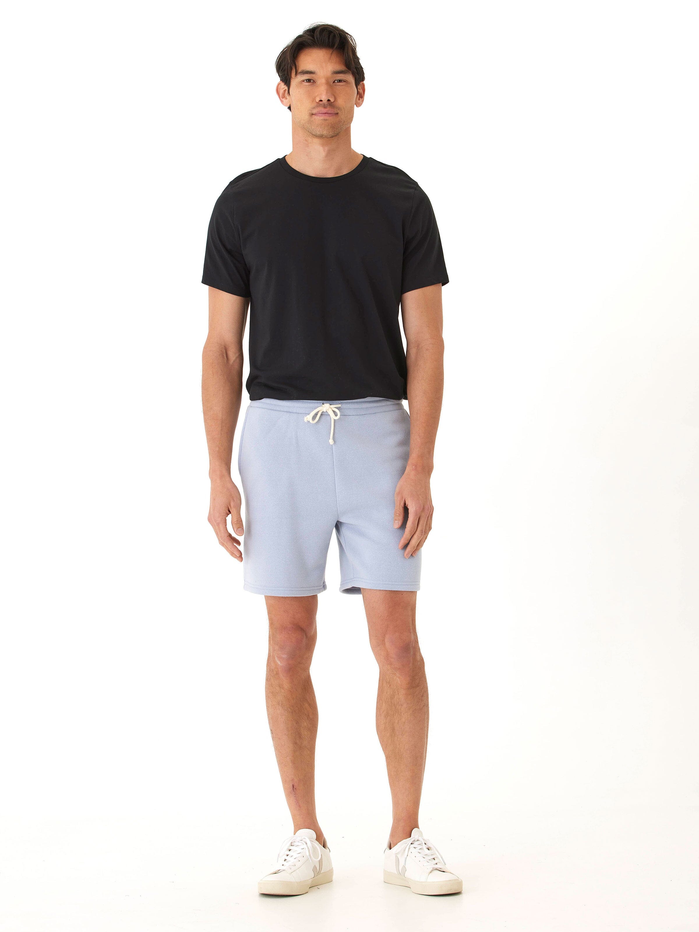 Men's Triblend Fleece Shorts - Soft Athletic Casual Lounge Shorts