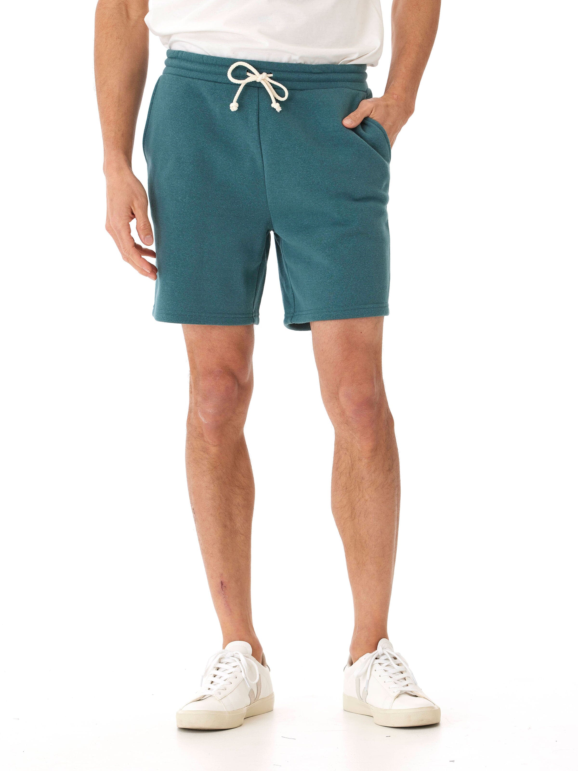 Men's Triblend Fleece Shorts - Lightweight Breathable Lounge Wear