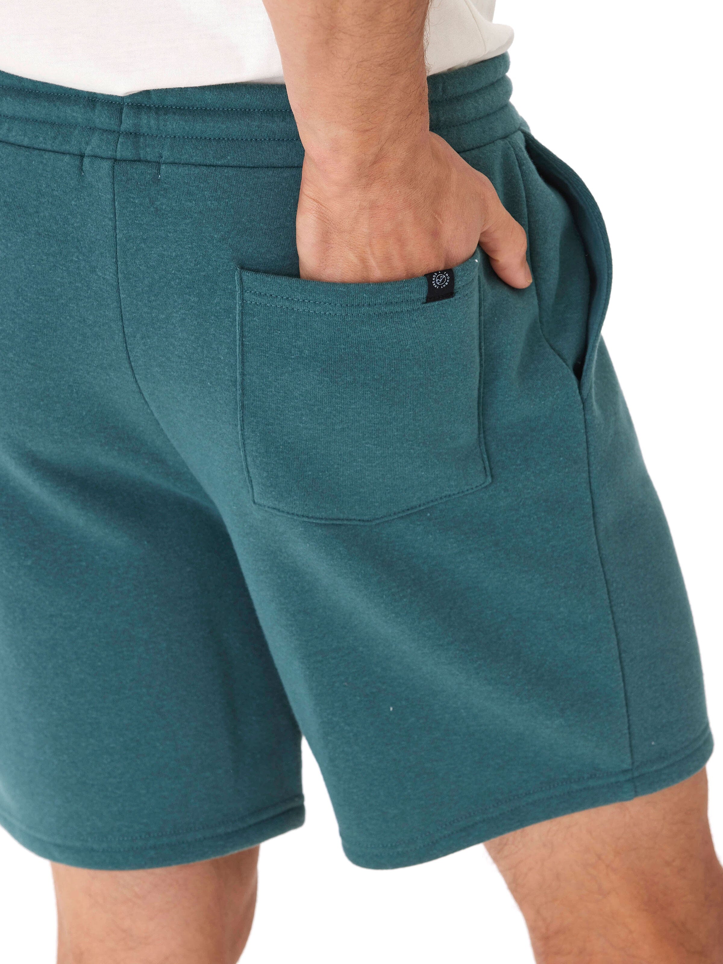 Men's Triblend Fleece Shorts - Lightweight Breathable Lounge Wear