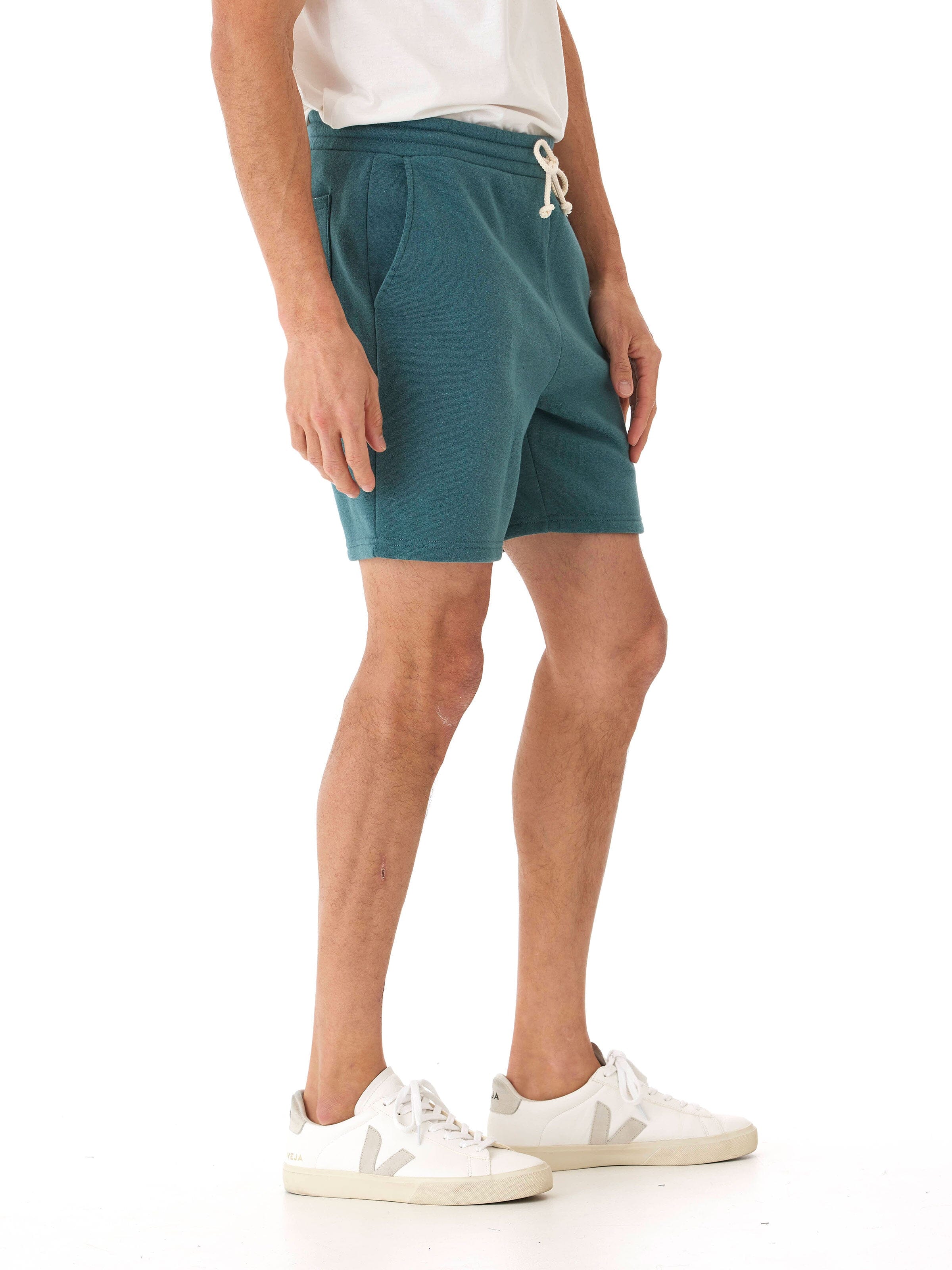 Men's Triblend Fleece Shorts - Lightweight Breathable Lounge Wear