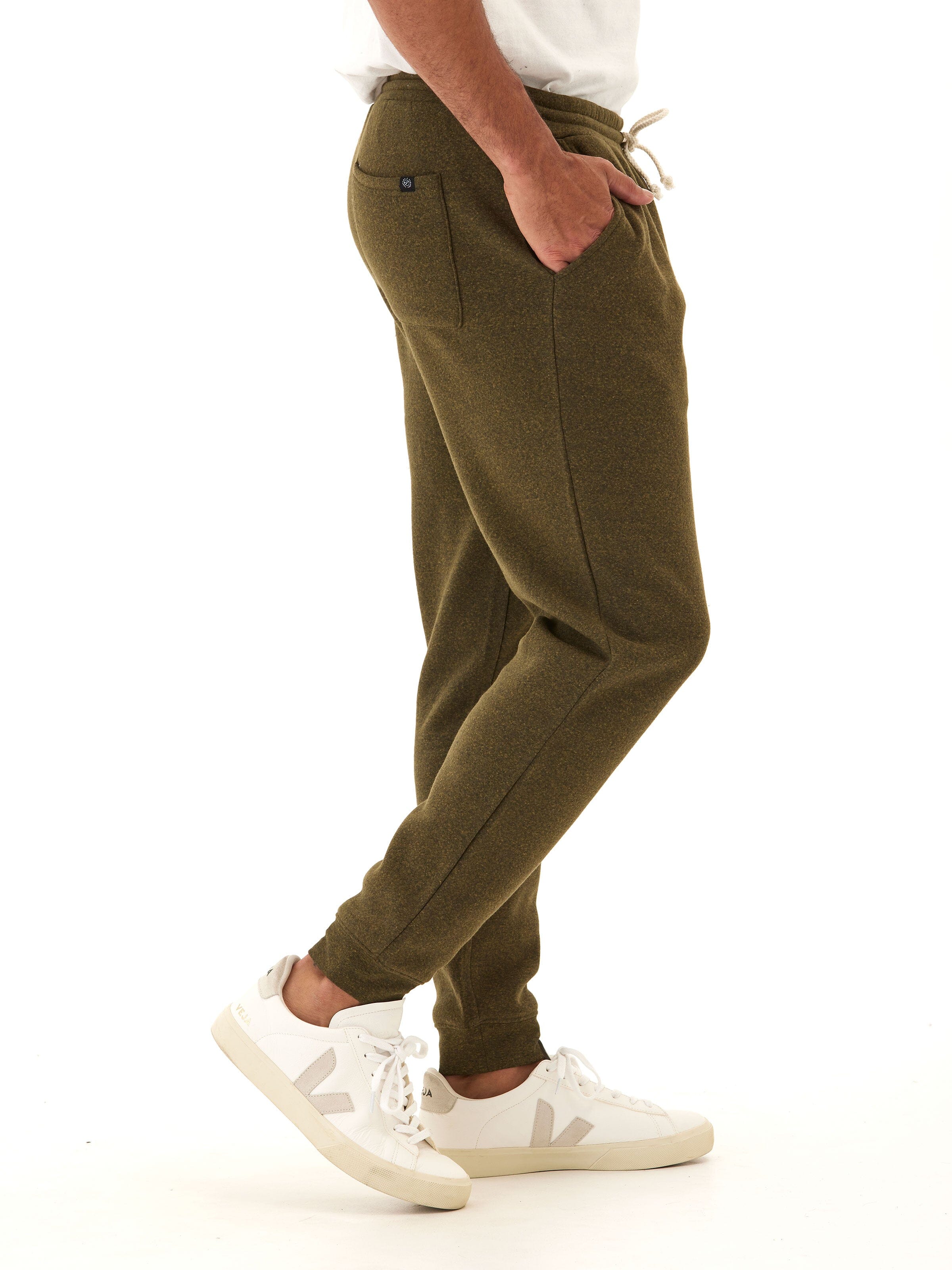 Men's Triblend Fleece Joggers with Modern Straight Leg Fit
