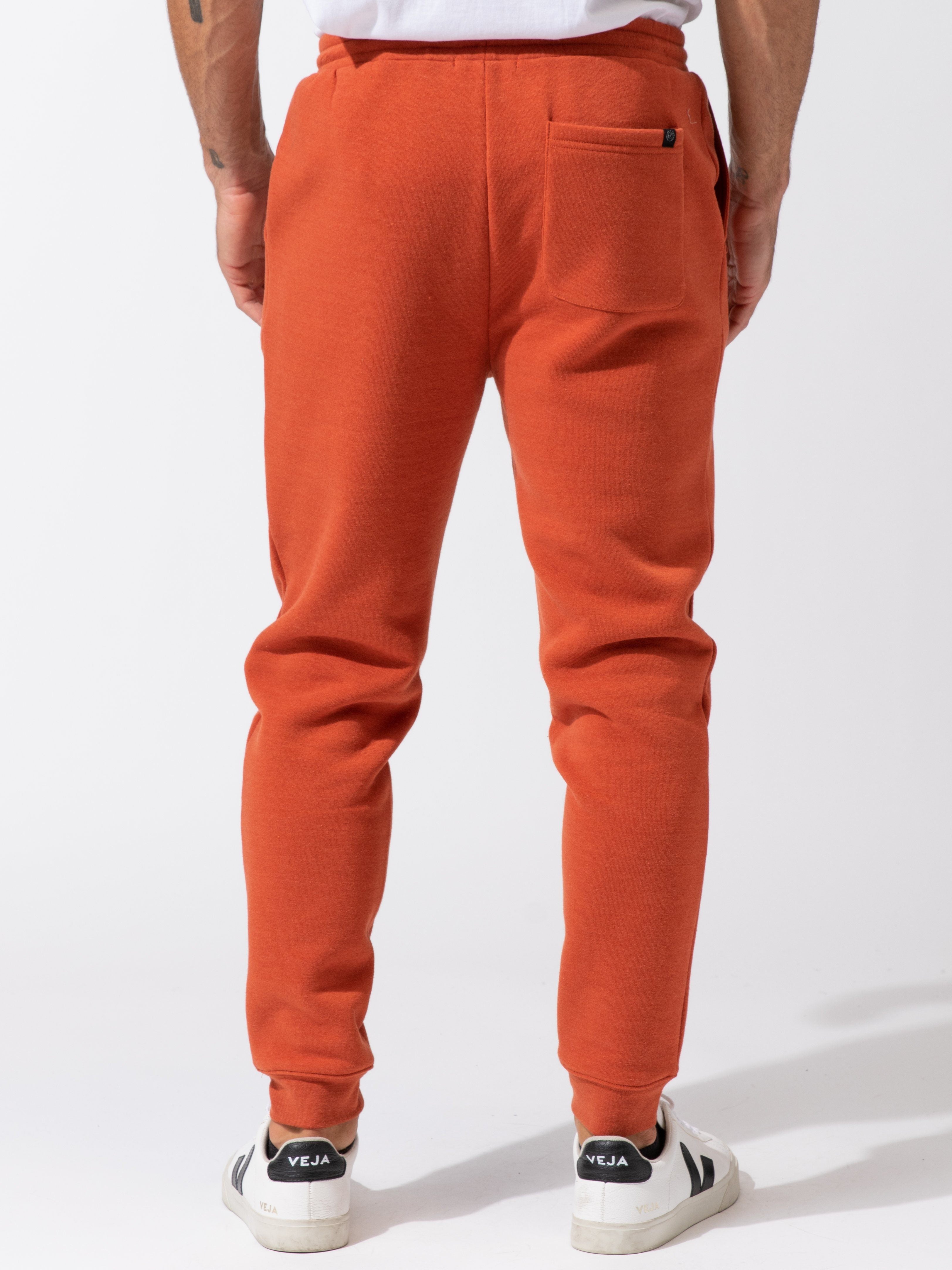 Men's Triblend Fleece Jogger: Relaxed Fit Ankle Length Sweatpants