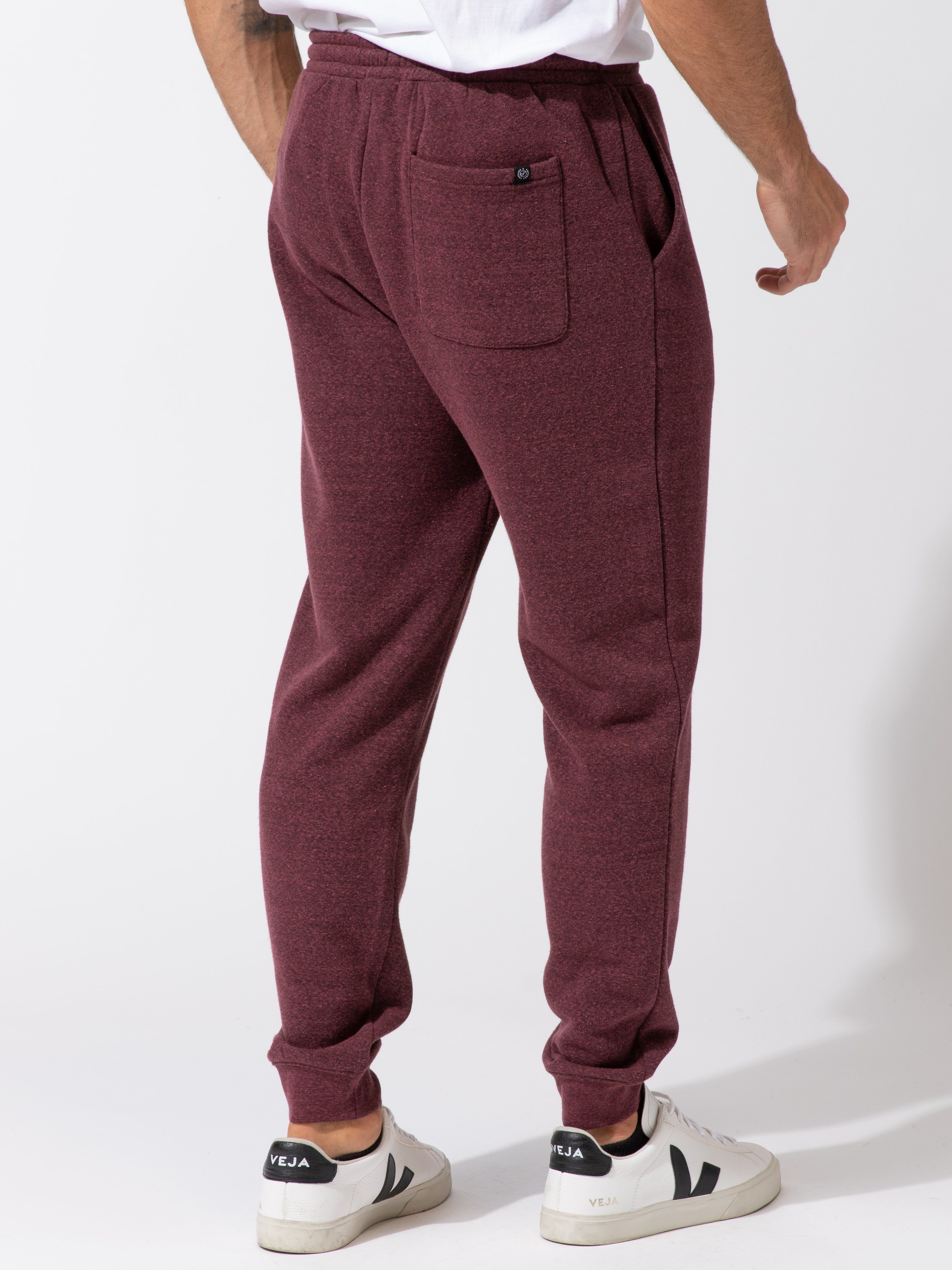 Men's Triblend Fleece Jogger Straight Leg Sweatpants