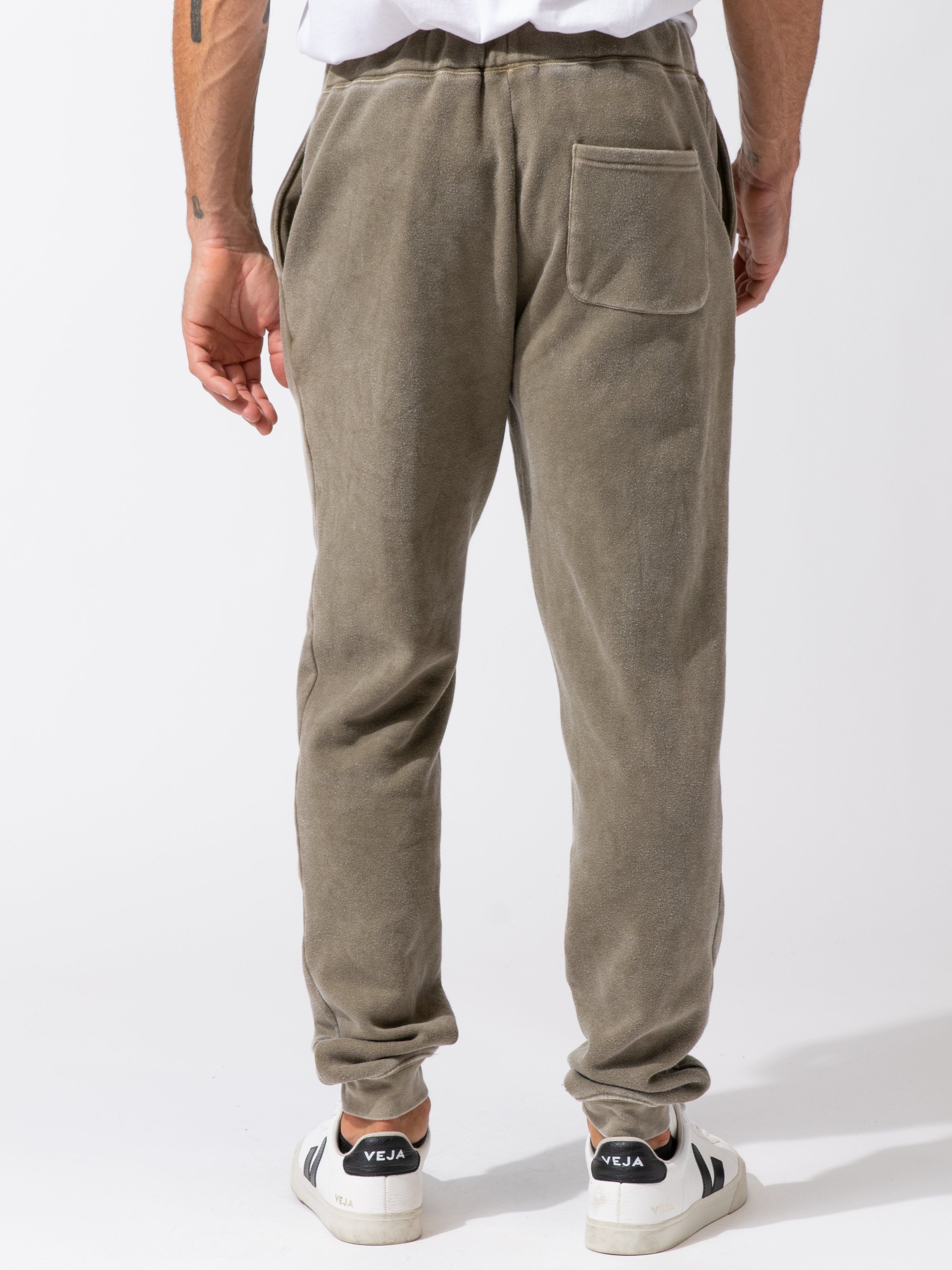 Men's Mineral Wash Jogger - Relaxed Fit Athleisure Pants