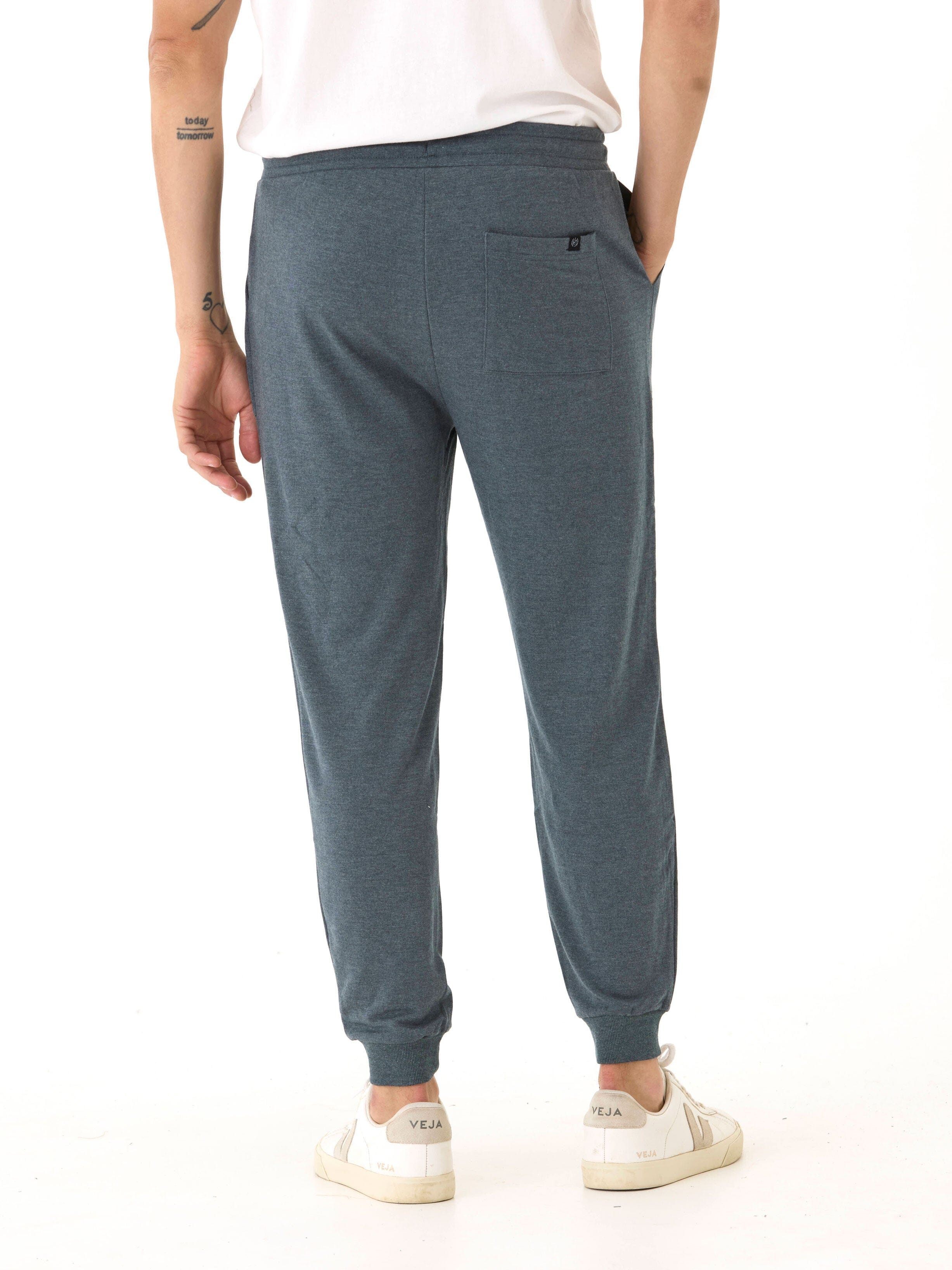 Pierce French Terry Men's Joggers - Relaxed Fit Lounge Pants