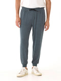 Men's Pierce French Terry Joggers in muted teal featuring a tapered leg and relaxed fit.