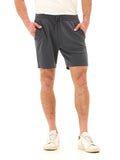 Garrett Sueded Modal Shorts in a soft, stretchy fabric with elastic drawstring waist and side pockets.