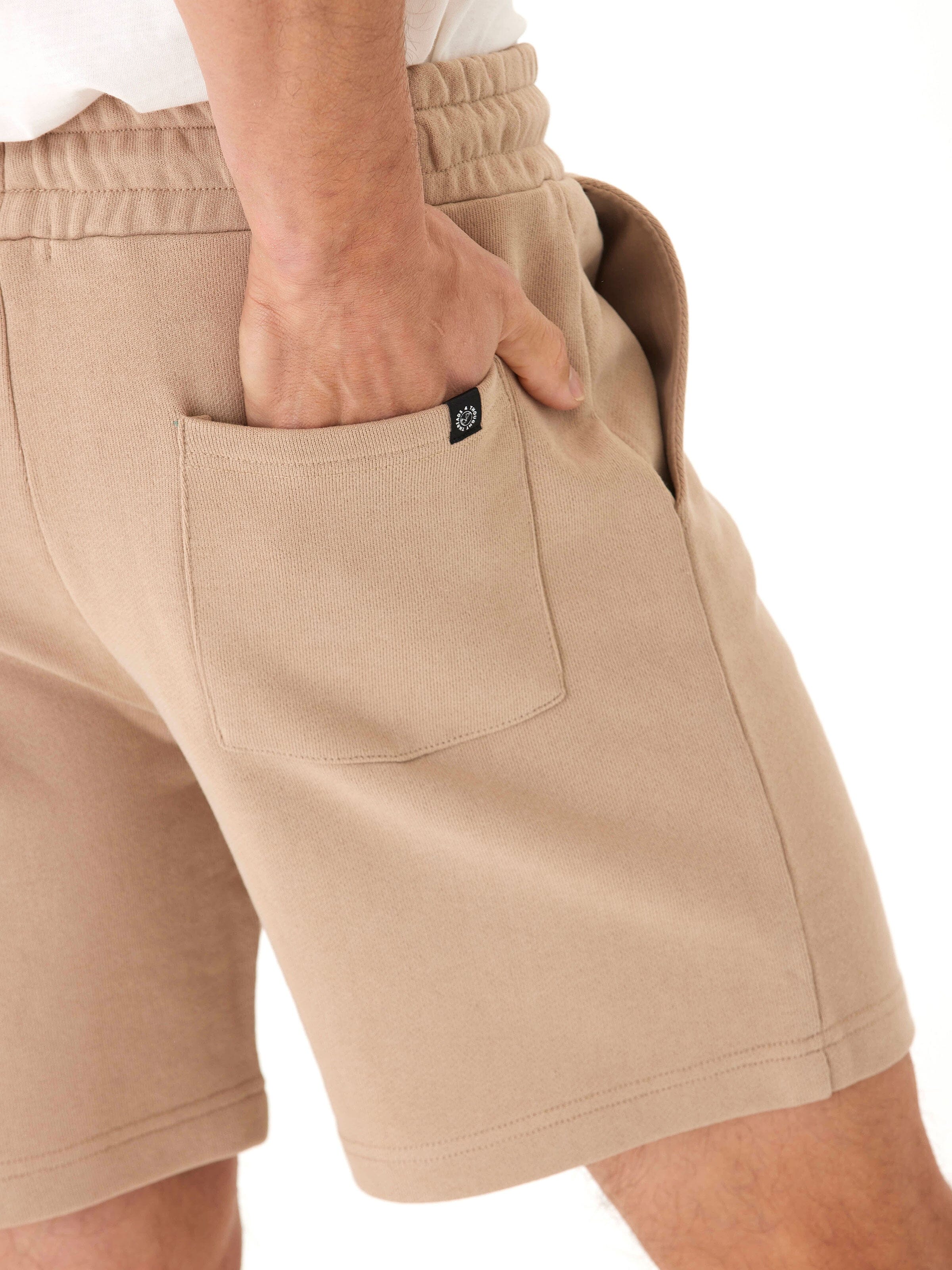 Heavyweight Terry Shorts with Adjustable Drawstring