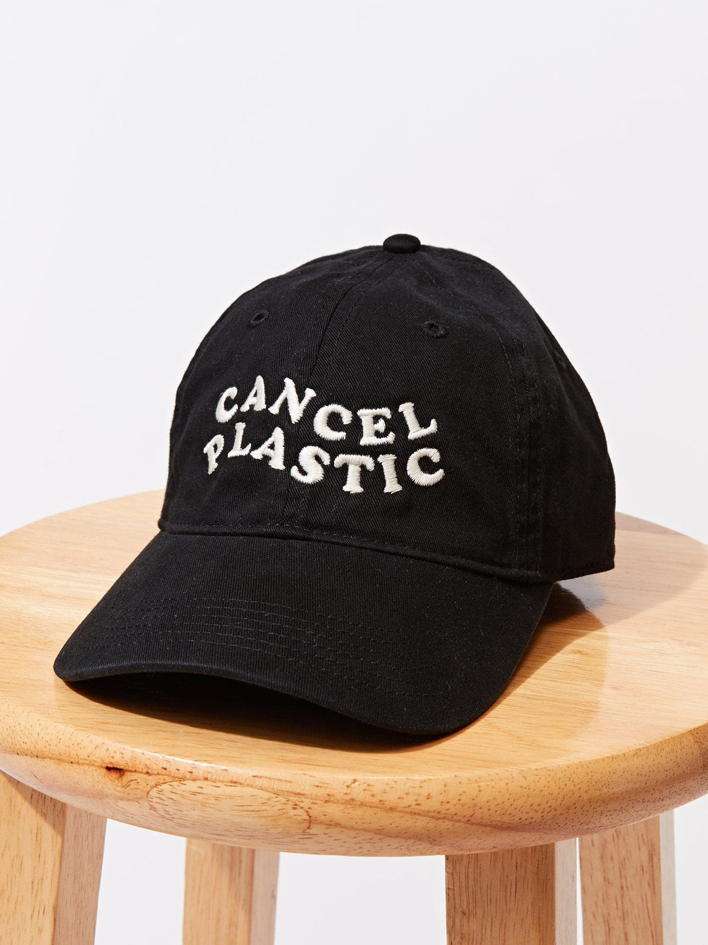 Cancel Plastic Dad Hat - Organic Cotton Minimalist Streetwear Cap