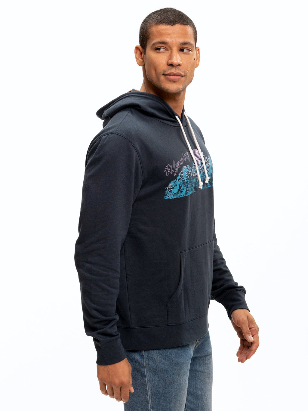 Grand Teton Graphic Pullover Hoodie - Sustainable Organic Cotton
