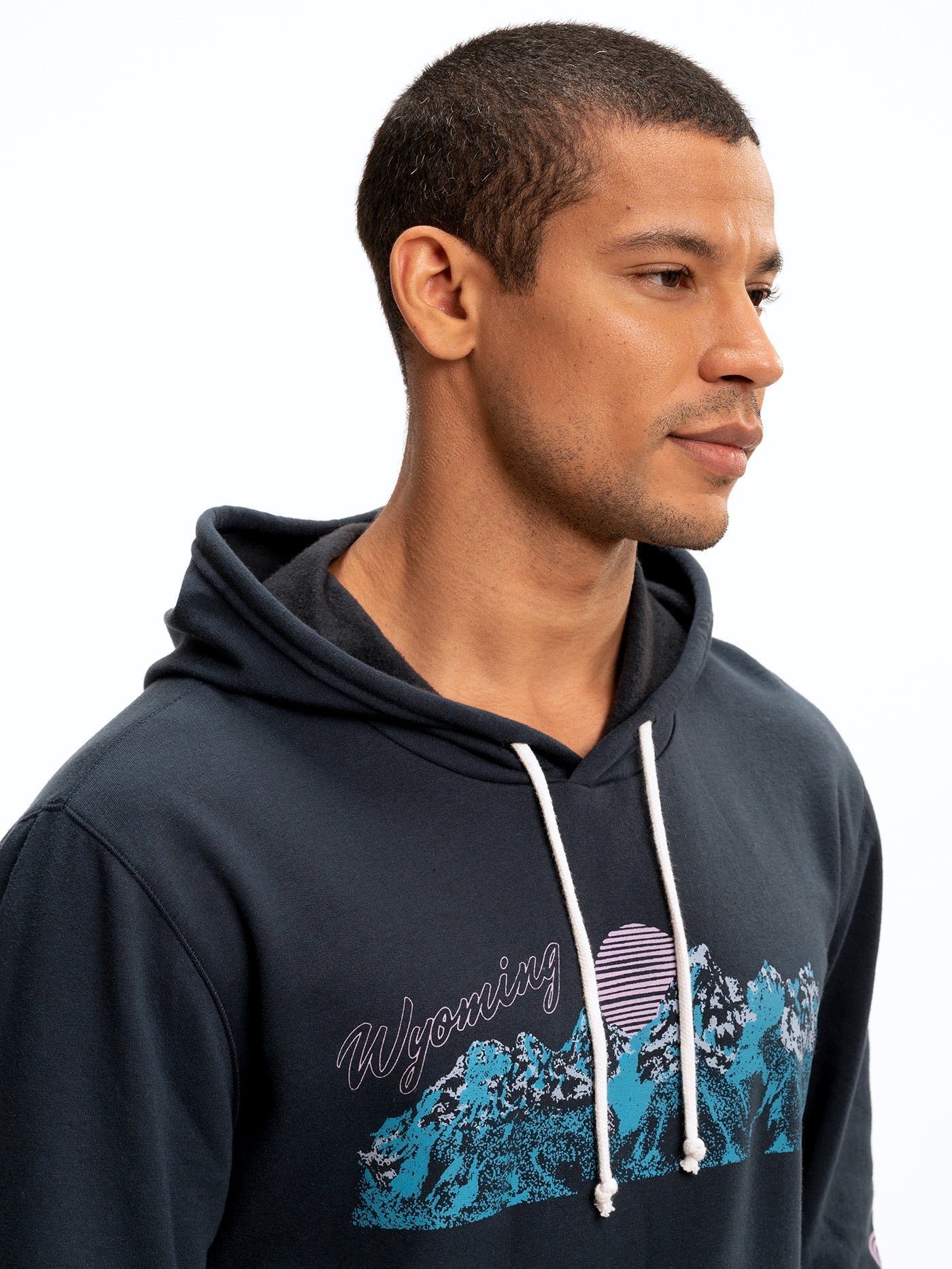 Grand Teton Graphic Pullover Hoodie - Sustainable Organic Cotton