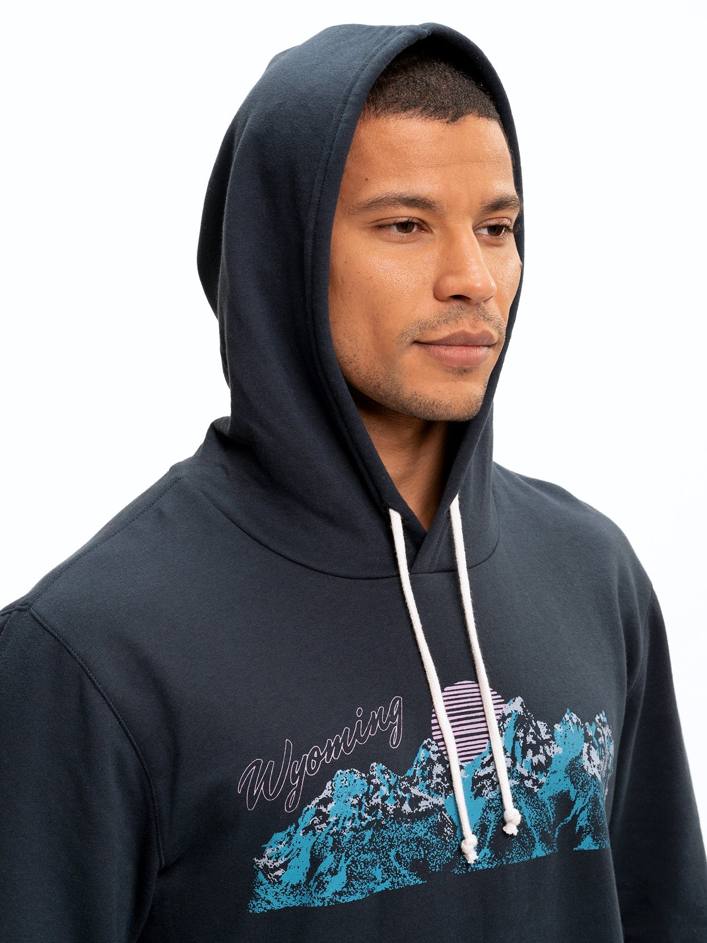 Grand Teton Graphic Pullover Hoodie - Sustainable Organic Cotton