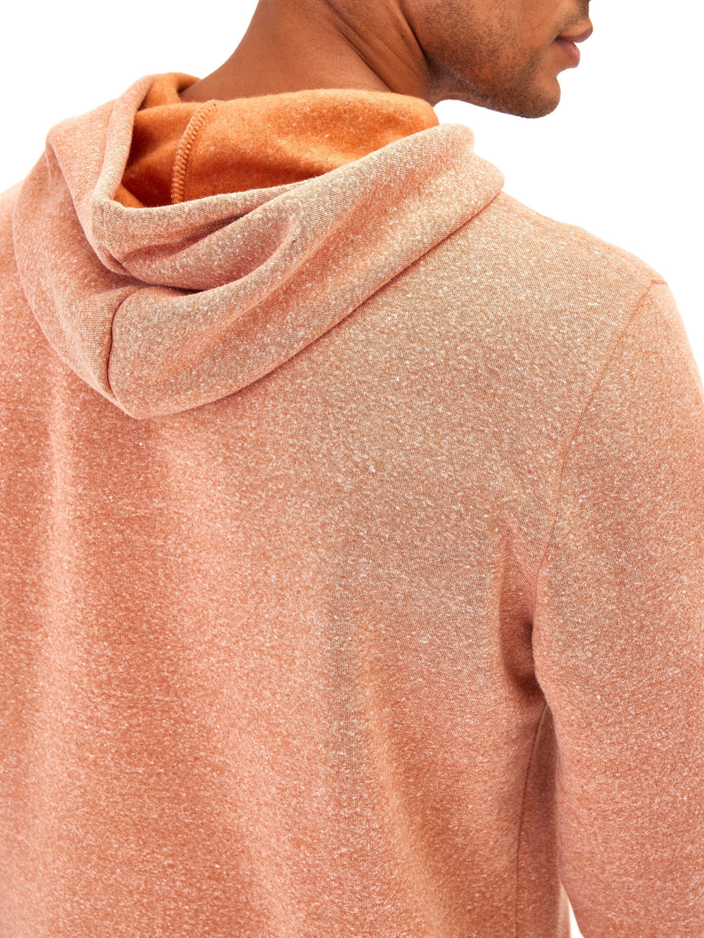 Unisex Embroidered Triblend Fleece Hoodie