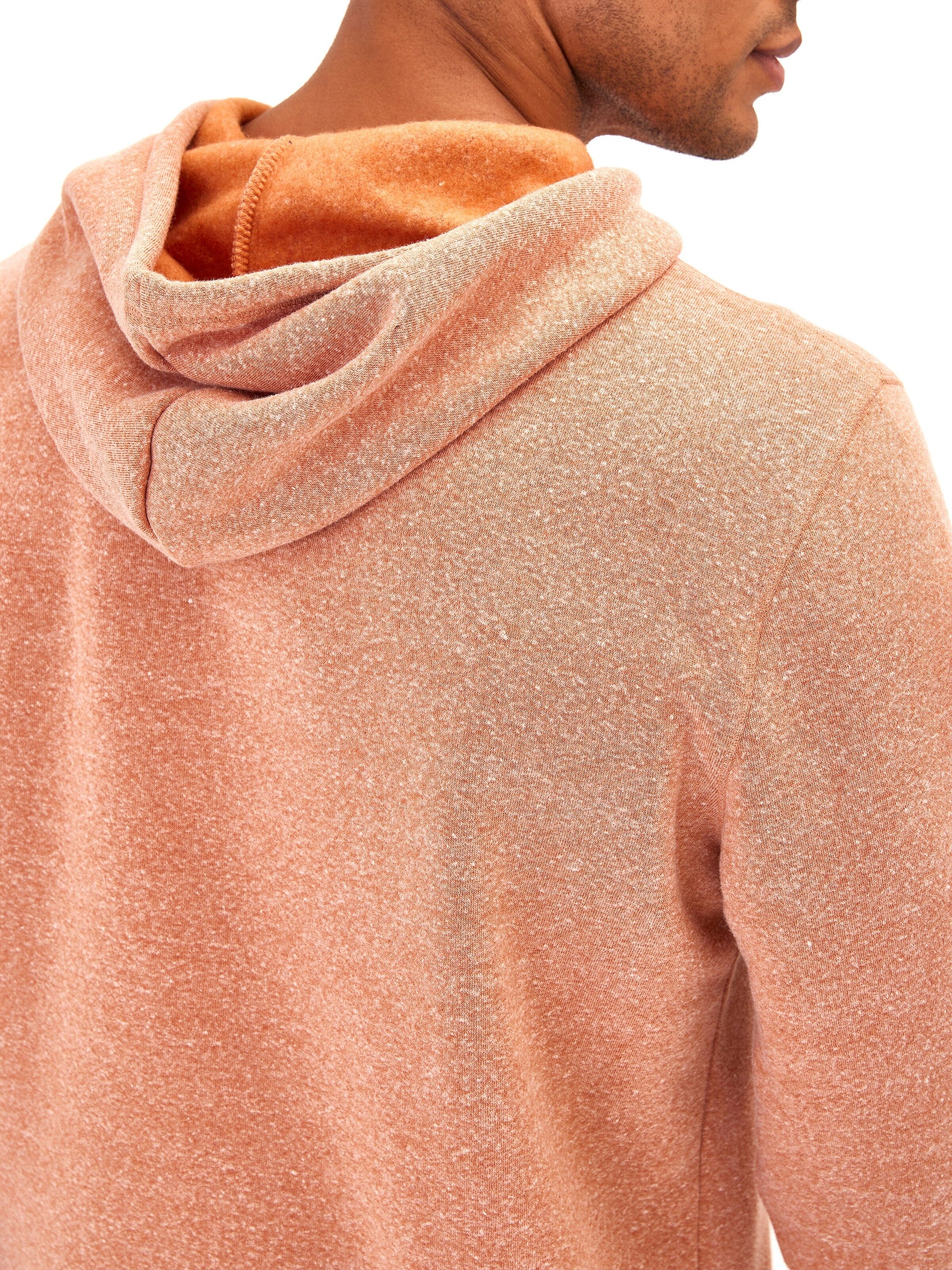 Unisex Embroidered Triblend Fleece Hoodie