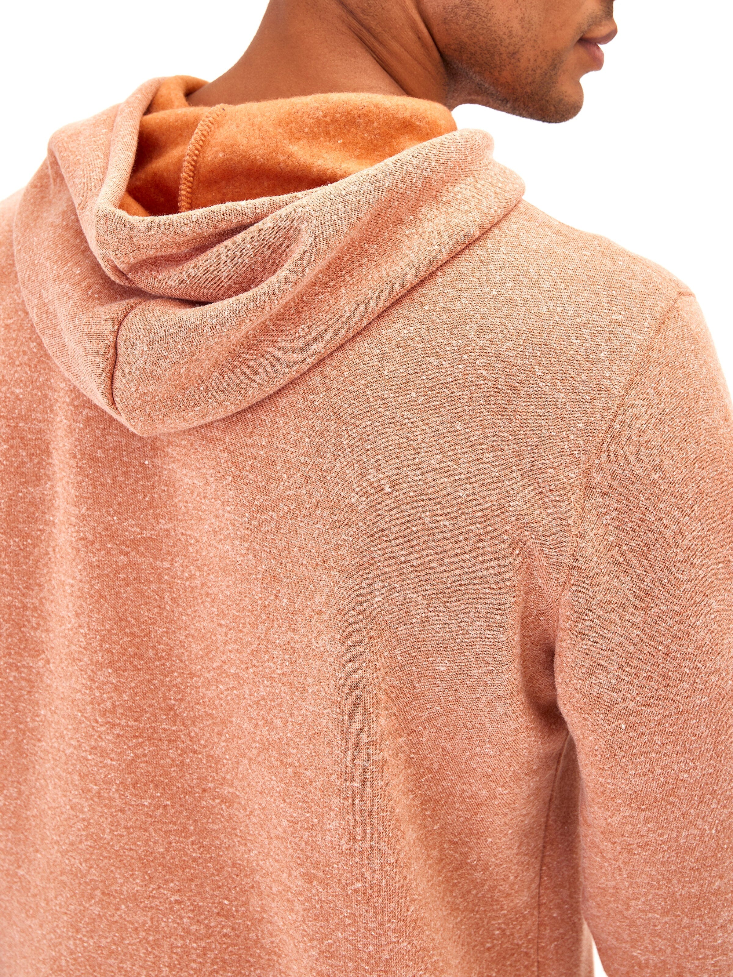 Unisex Embroidered Triblend Fleece Hoodie