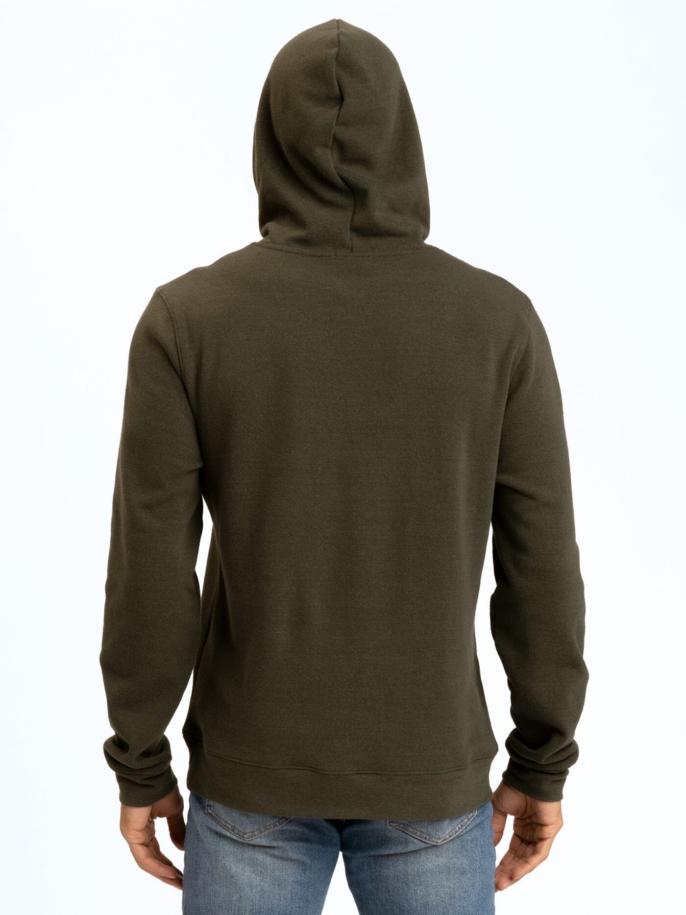 Men's Embroidered Triblend Pullover Hoodie