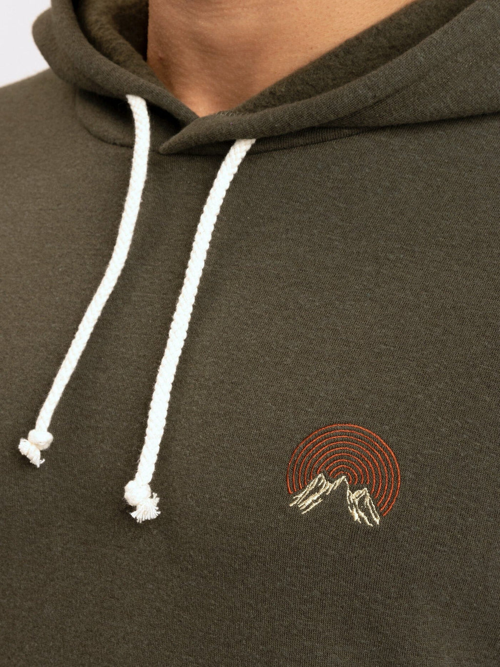 Men's Embroidered Triblend Pullover Hoodie