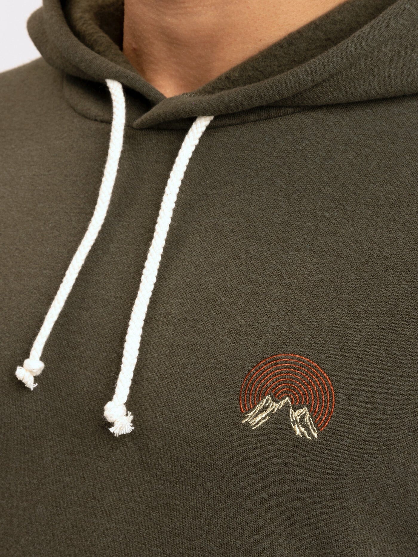 Men's Embroidered Triblend Pullover Hoodie