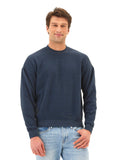 Threads 4 Thought Rudy 2.0 Triblend Fleece Sweatshirt with drop shoulder detail in a neutral tone