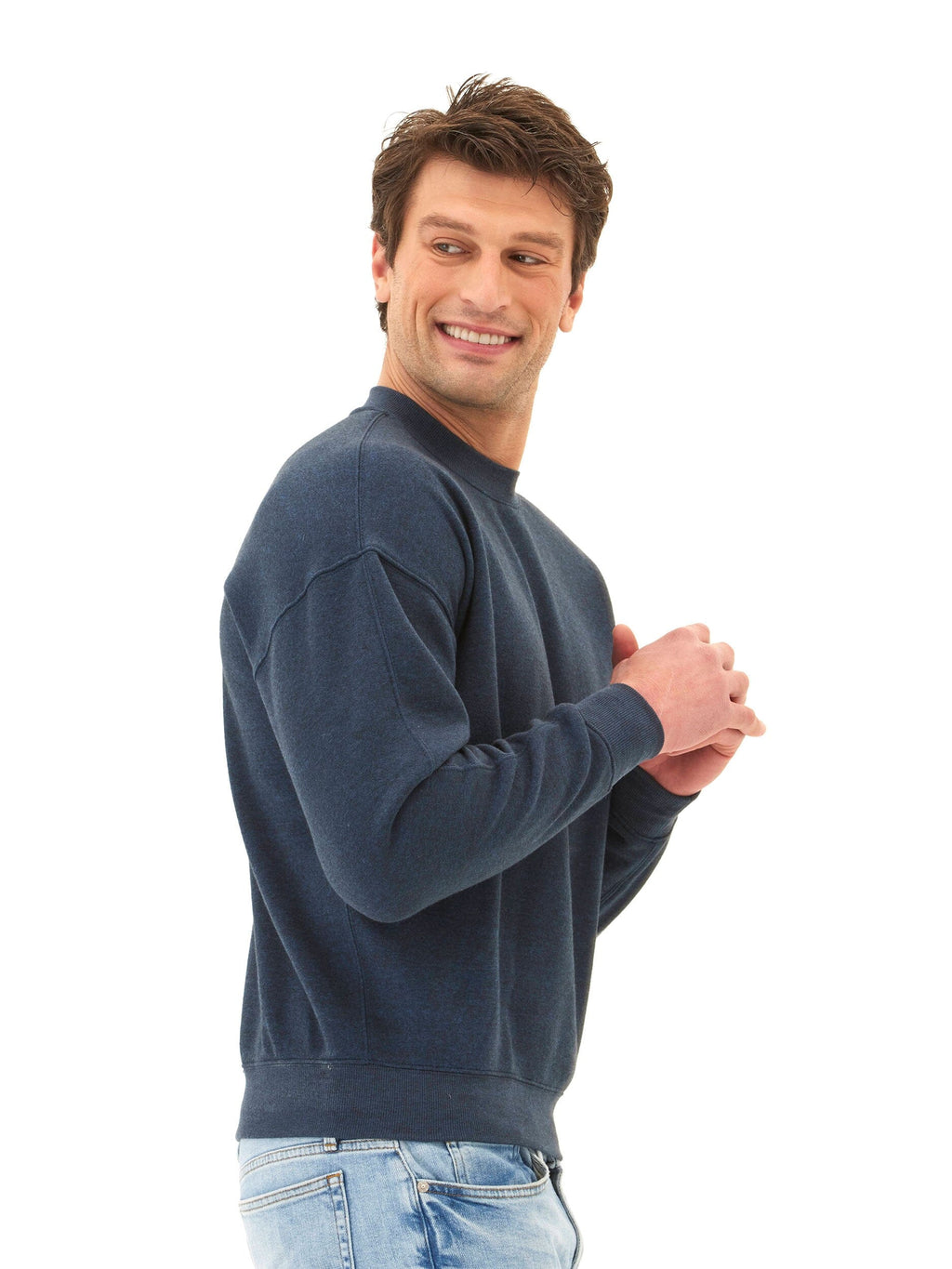 Rudy 2.0 Triblend Fleece Drop Shoulder Sweatshirt