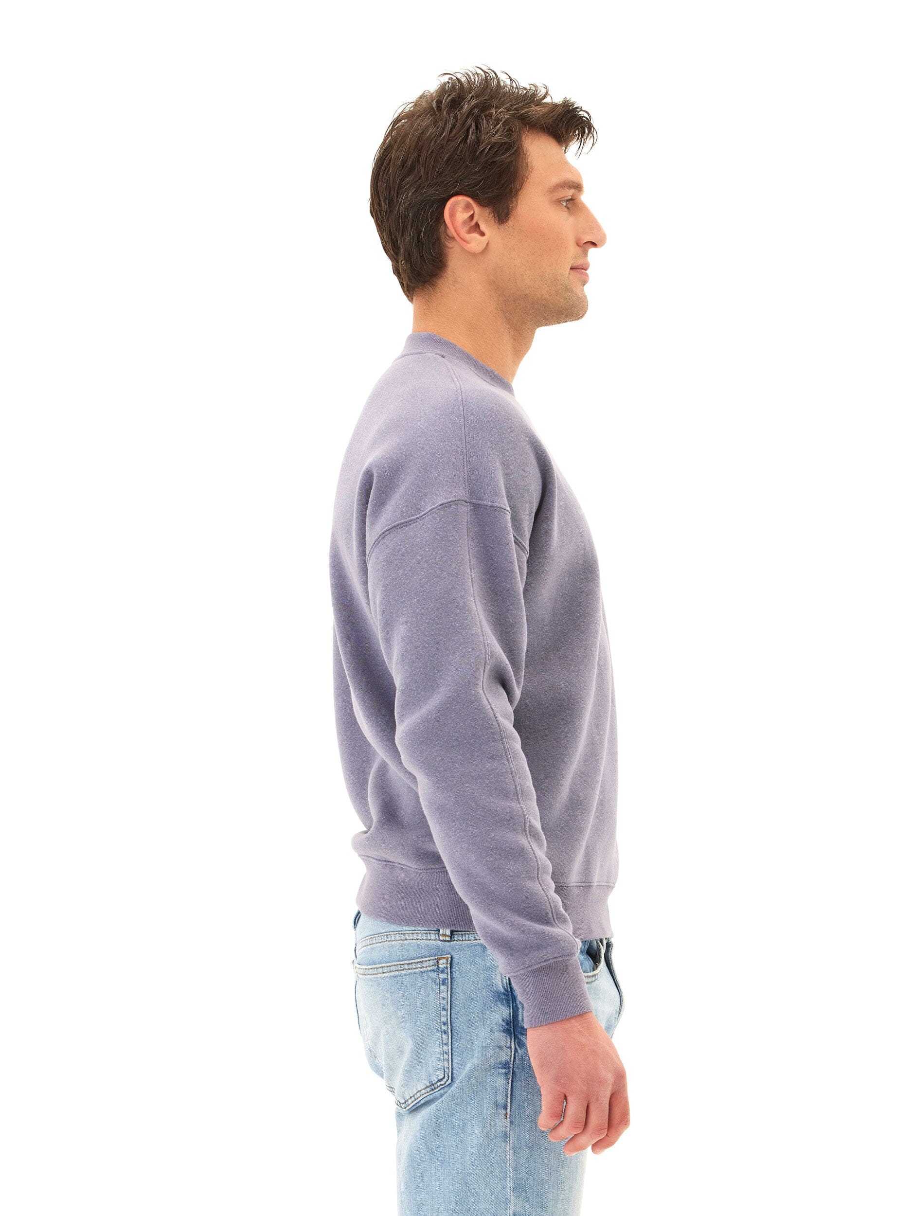 Rudy 2.0 Triblend Fleece Drop Shoulder Sweatshirt