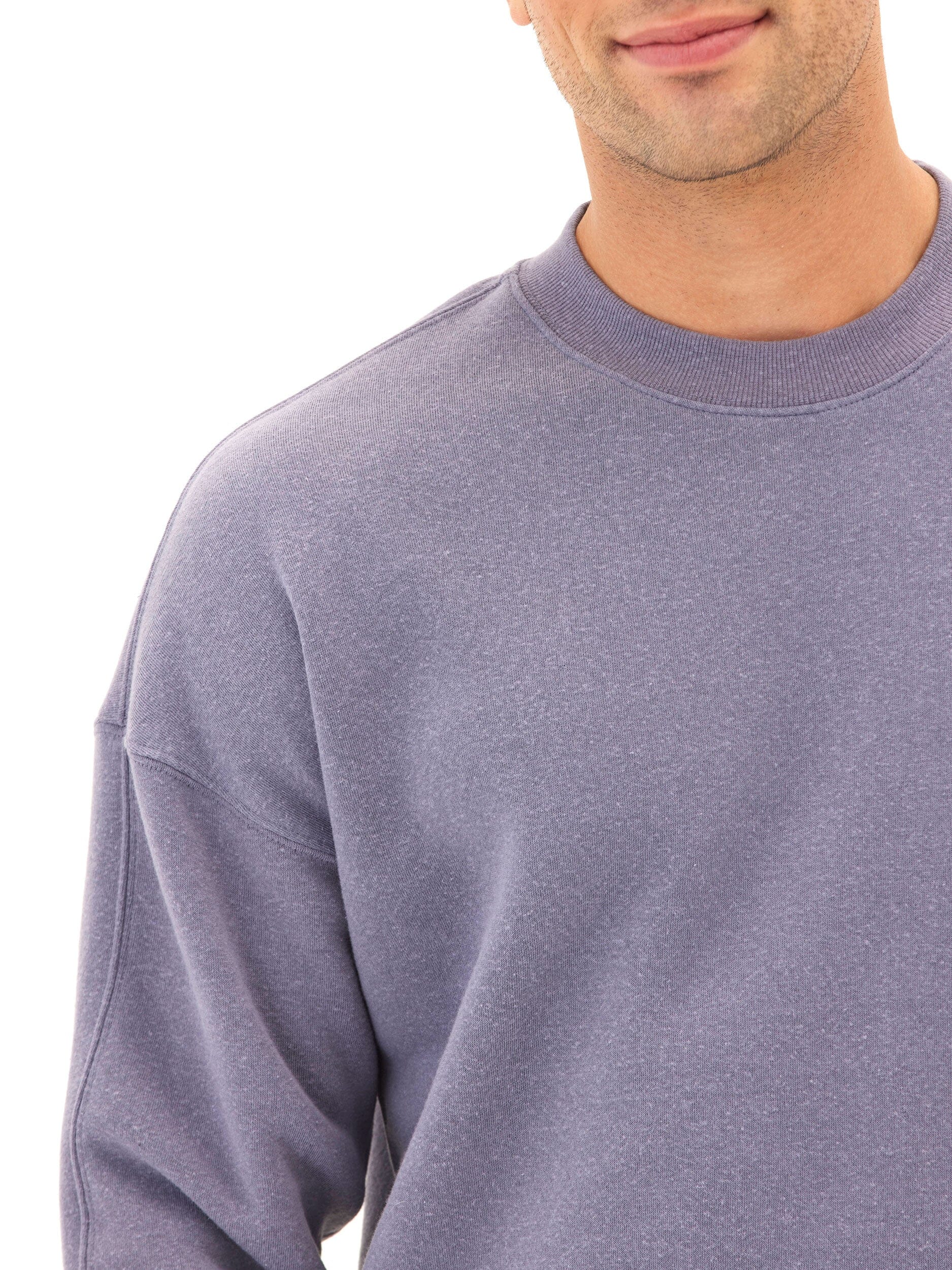 Rudy 2.0 Triblend Fleece Drop Shoulder Sweatshirt
