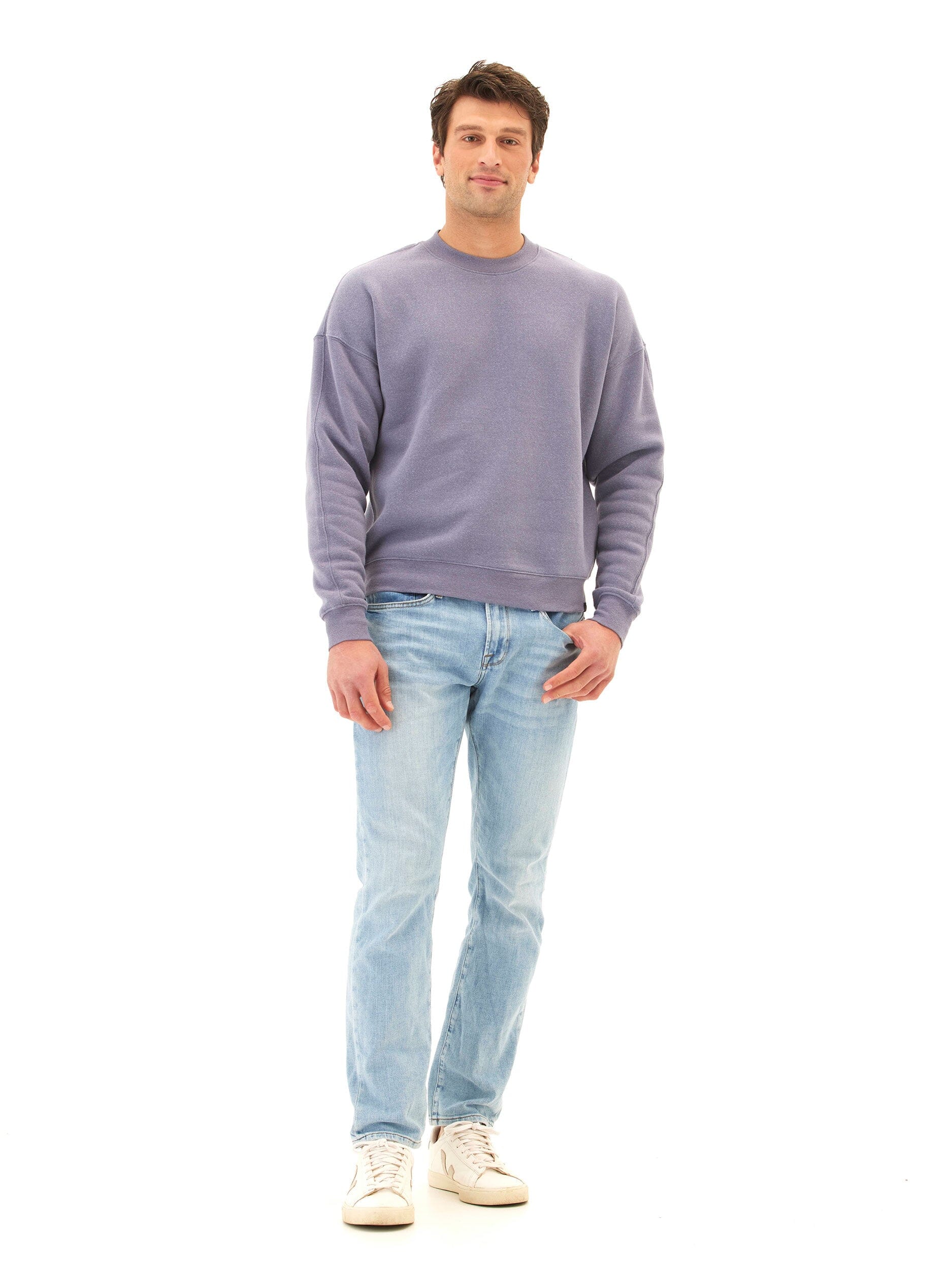 Rudy 2.0 Triblend Fleece Drop Shoulder Sweatshirt