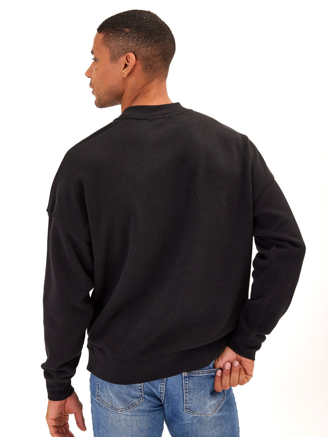 Rudy Triblend Fleece Drop Shoulder Sweatshirt - Comfortable Organic