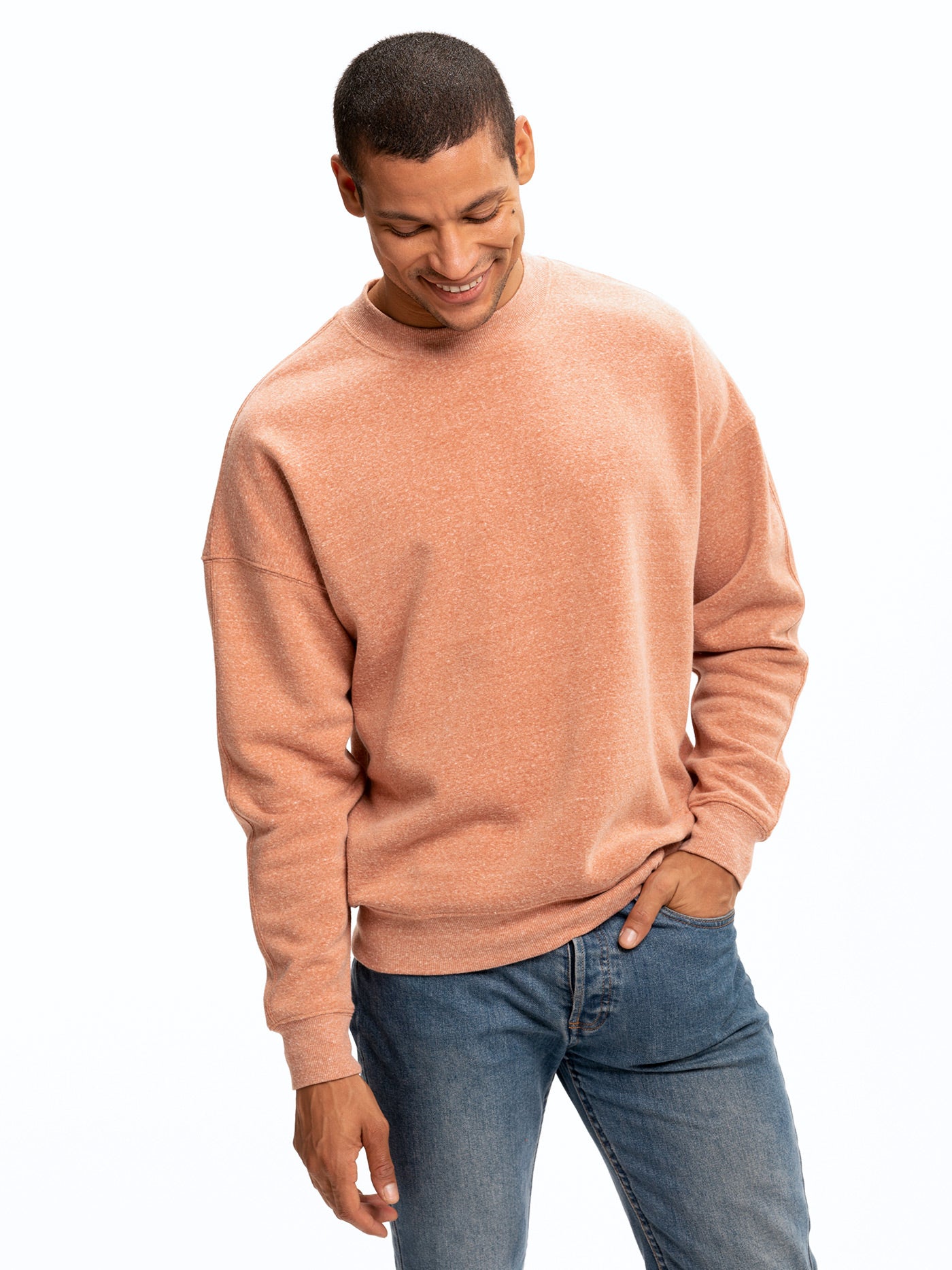 Rudy Triblend Fleece Drop Shoulder Sweatshirt