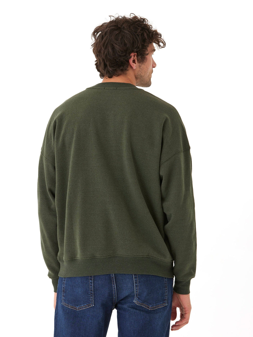 Rudy Triblend Fleece Drop Shoulder Sweatshirt - Sustainable Comfort
