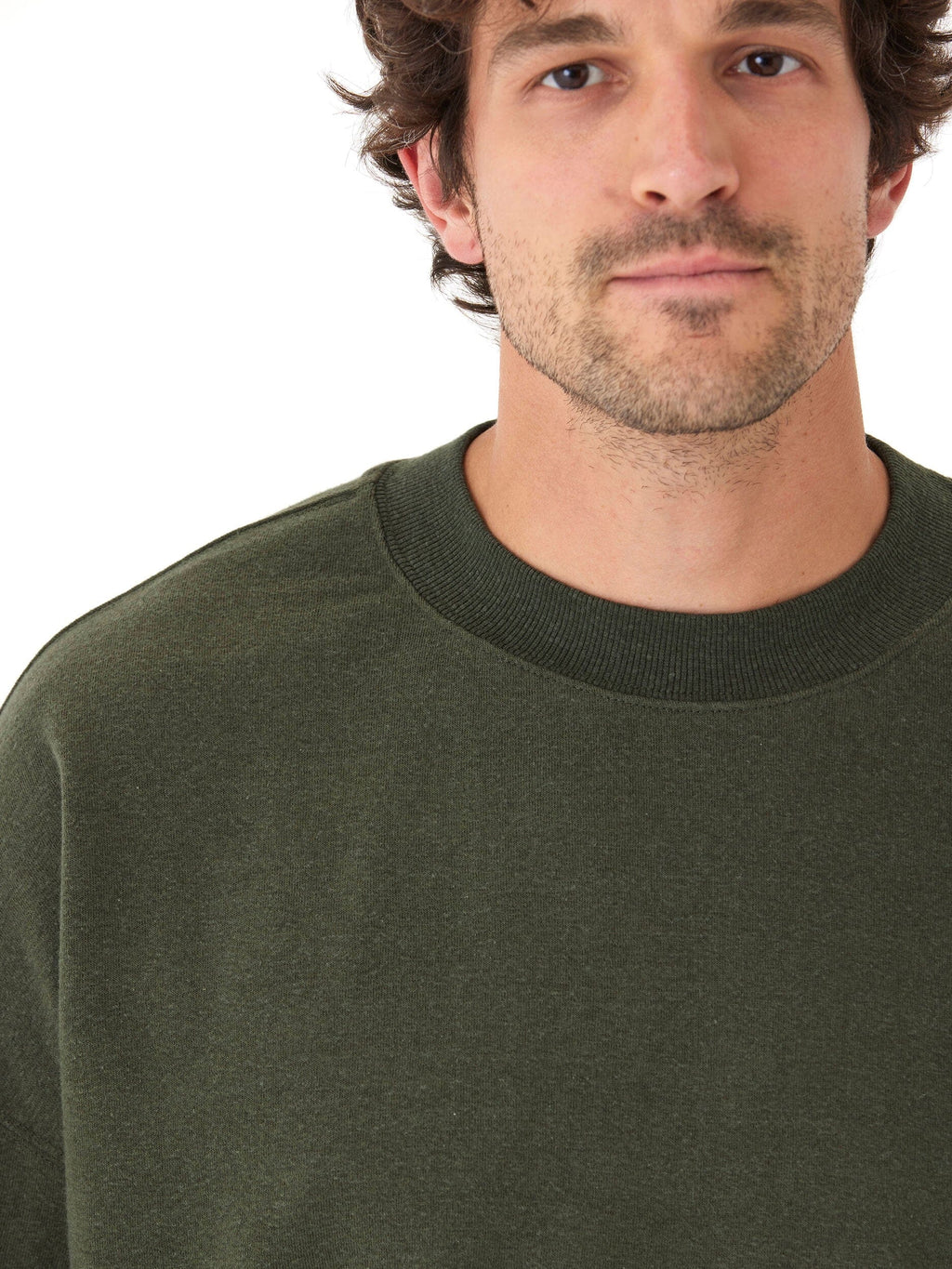 Rudy Triblend Fleece Drop Shoulder Sweatshirt - Sustainable Comfort
