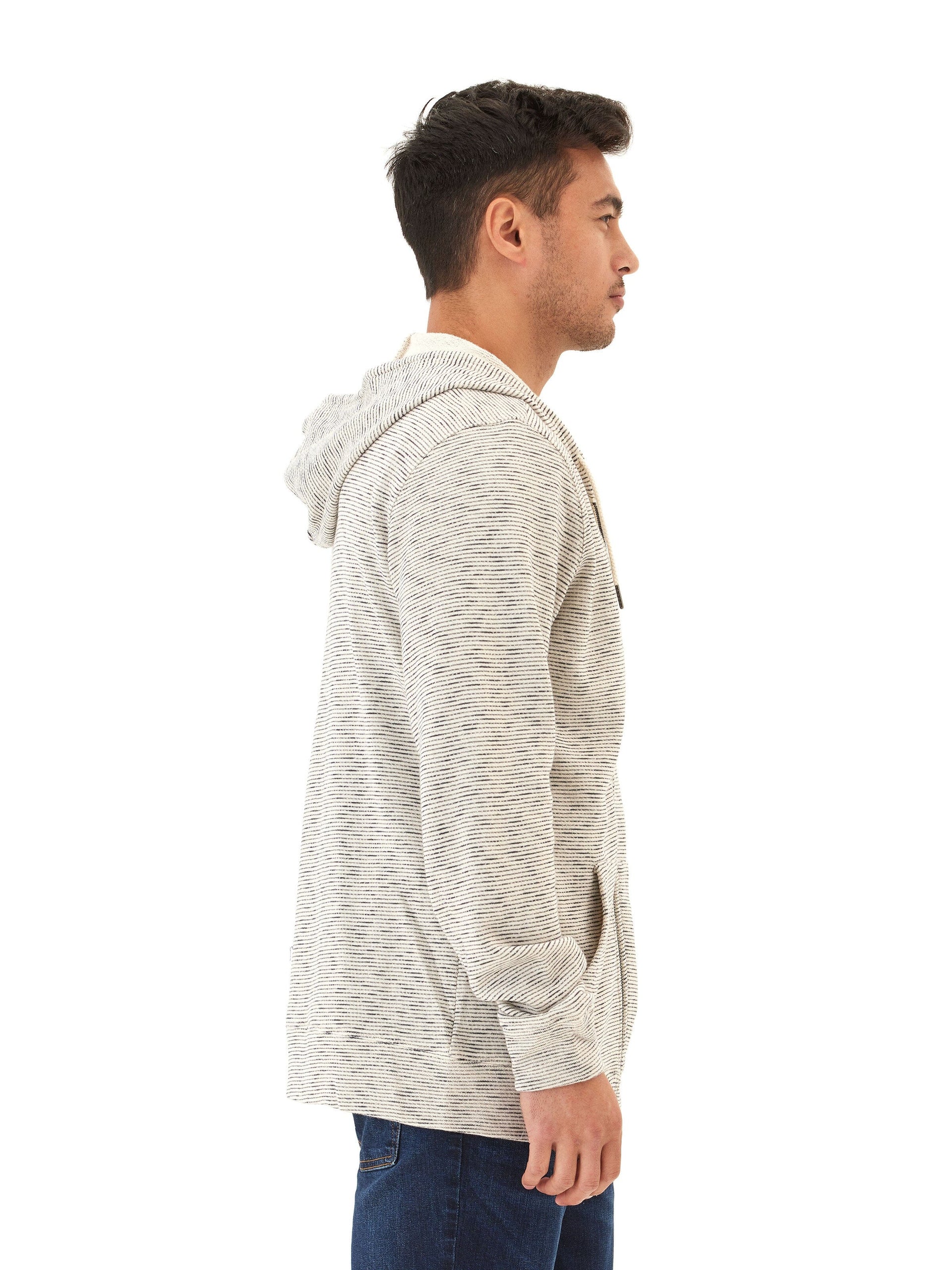 Jordyn Stripe Terry Button-Down Knit Shirt for Men