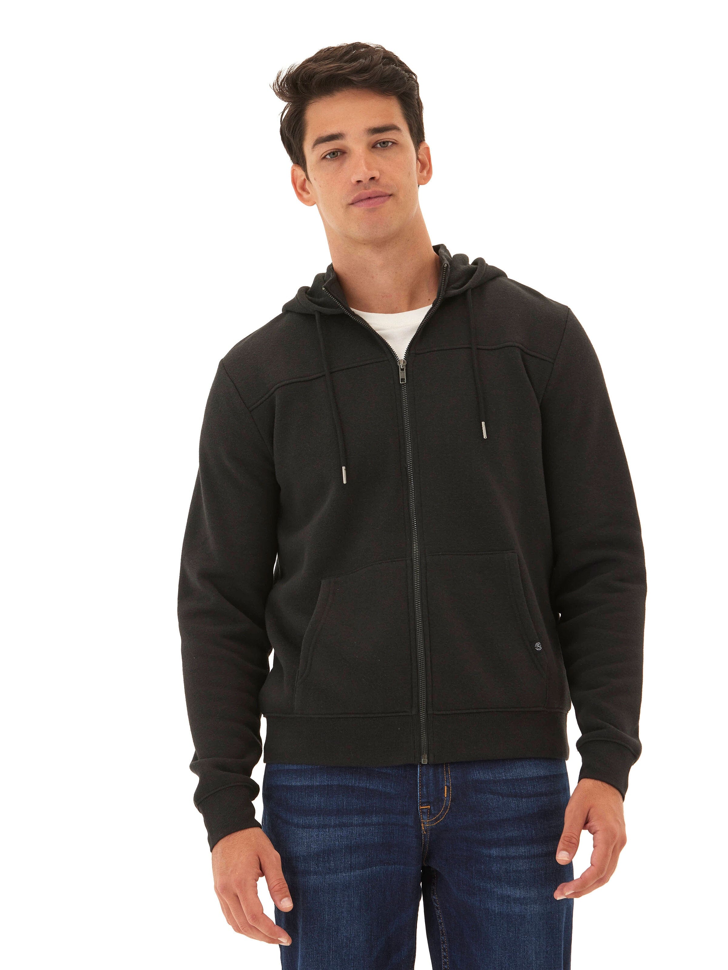 Dante Triblend Fleece Zip Hoodie: Ultra-Soft Everyday Essential