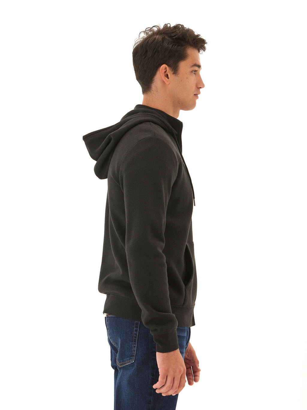 Dante Triblend Fleece Zip Hoodie: Ultra-Soft Everyday Essential