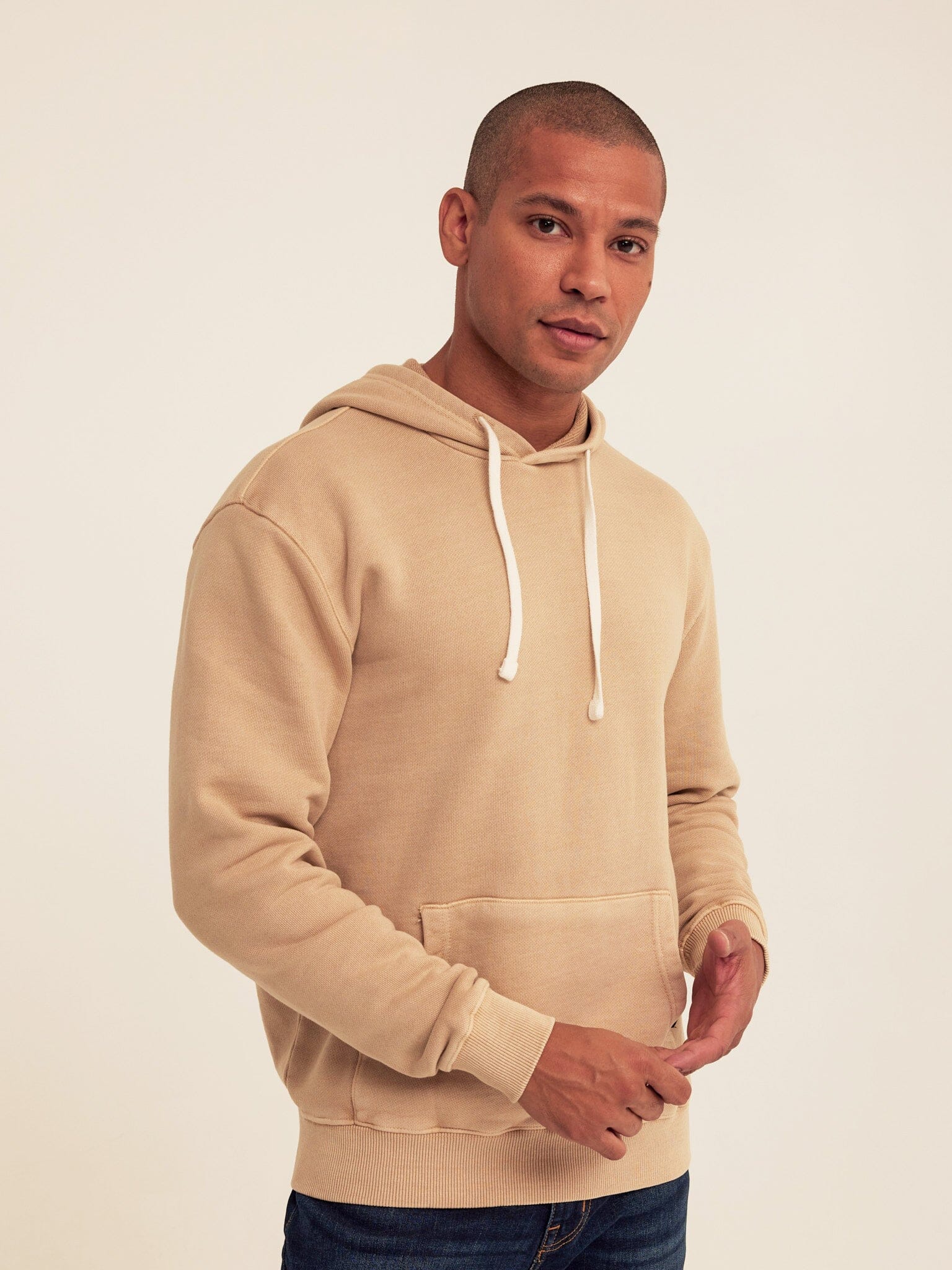 Mineral Wash Heavyweight Relaxed Pullover Hoodie